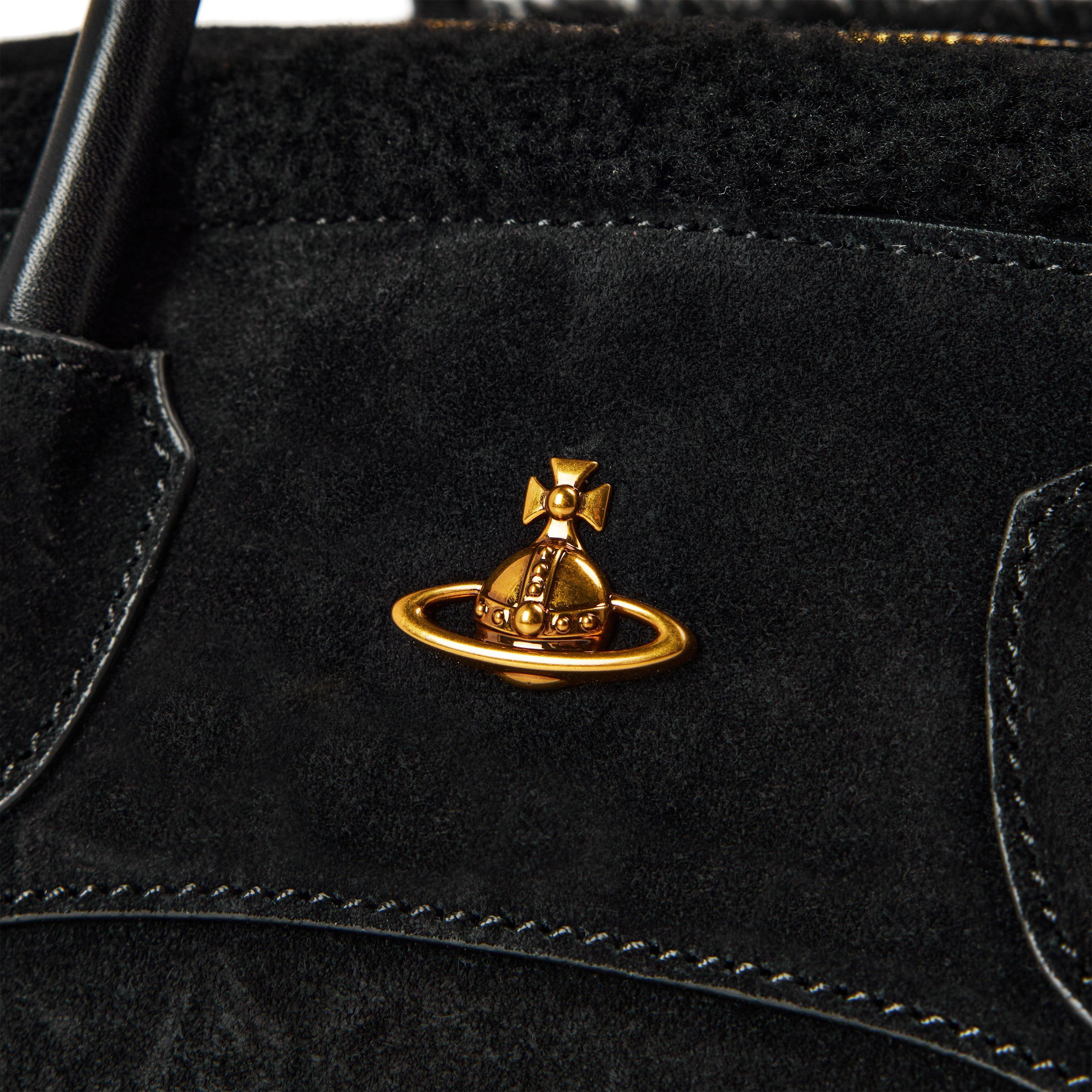 BLACK - Vivienne Westwood - Women's Viv Shirley Shoulder Bag - 4