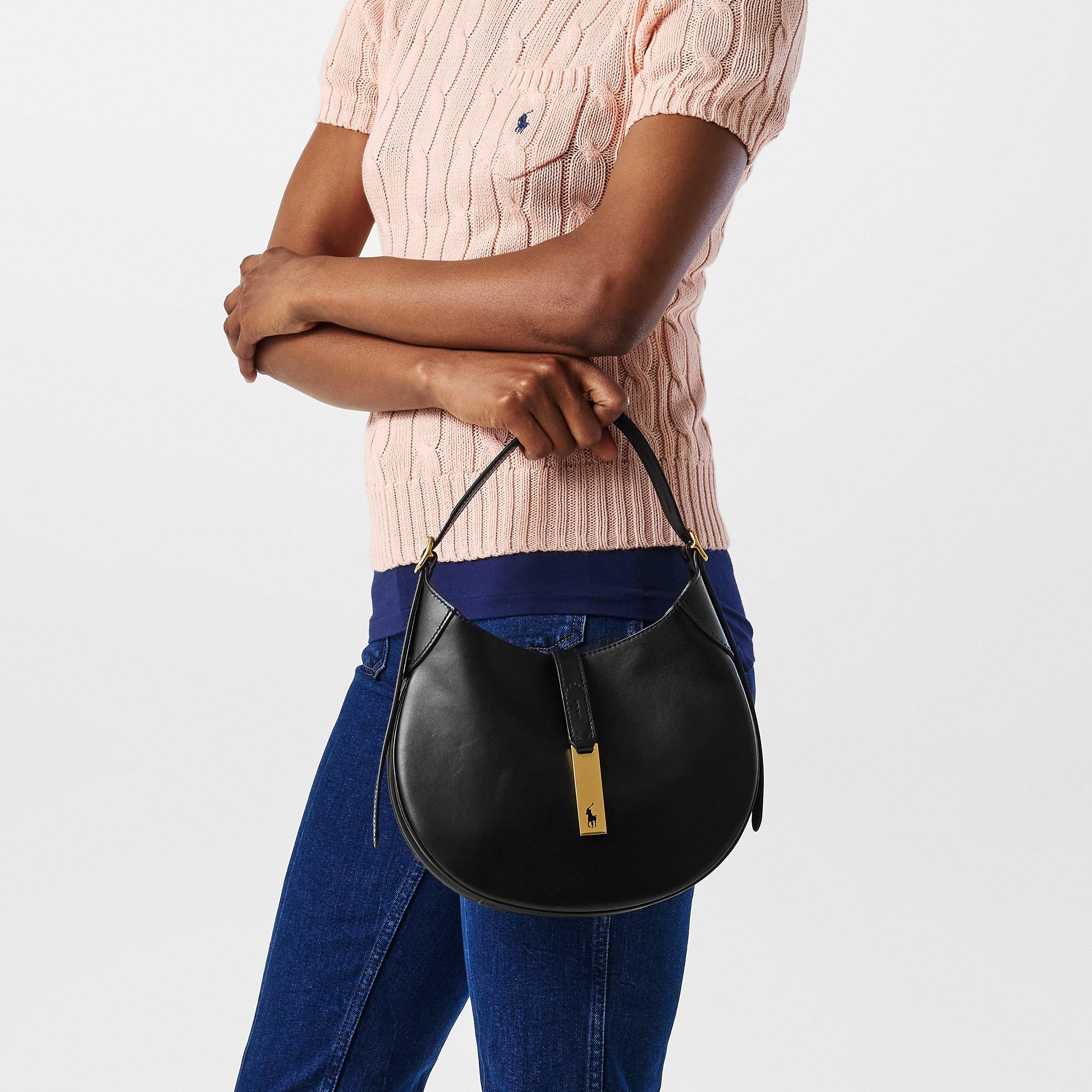 BLACK - Polo Ralph Lauren - Polo ID Small Shoulder Bag - 3