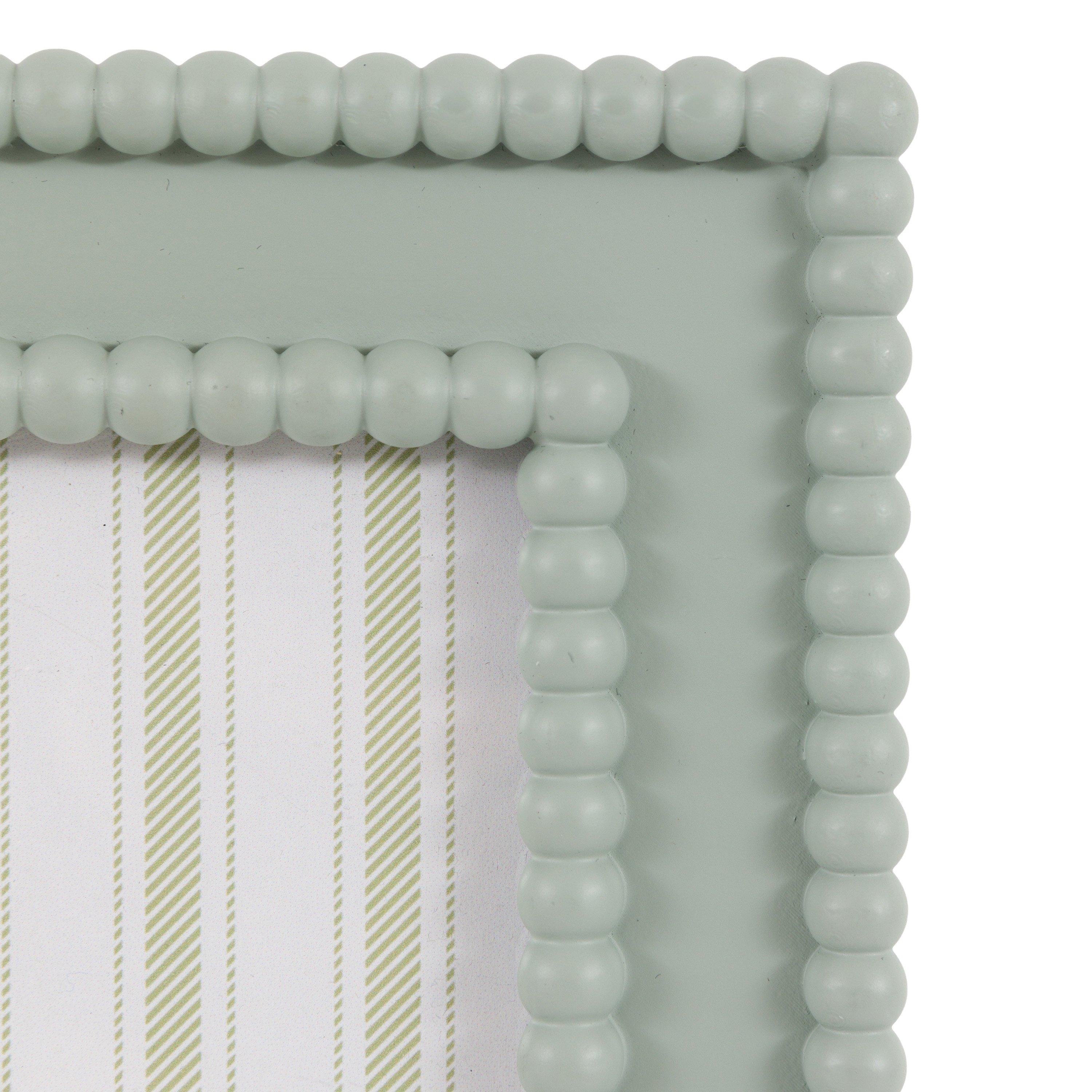 Sage - Gallery - Cove Beaded Photo Frame 7x5in Sage - 3