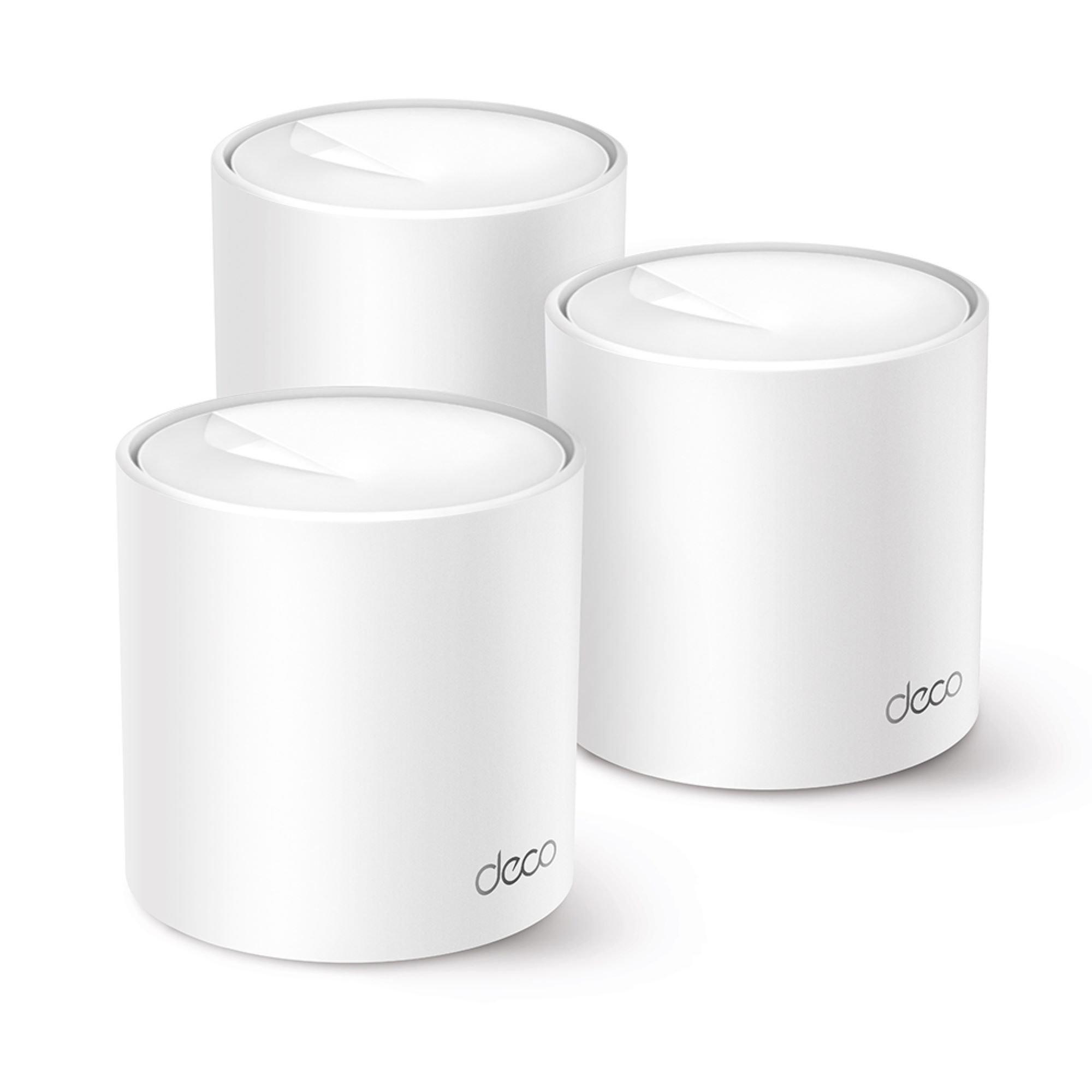 Crna - TP-Link - TP-Link AX1500 Whole Home Mesh Wi-Fi 6 System – 3 Pack - 7