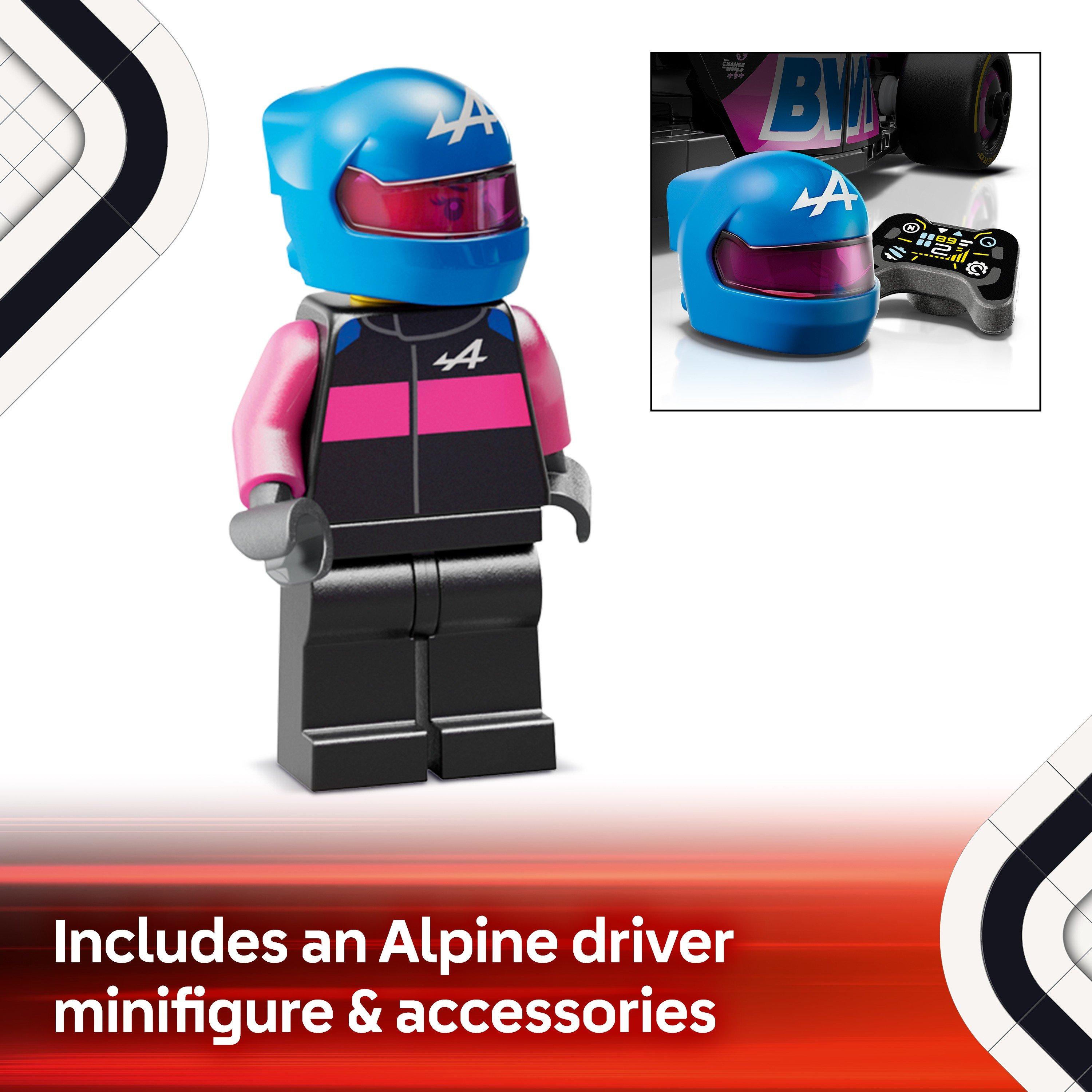 F1 Alpine A524 - LEGO - Speed Champions 77248 BWT Alpine F1 Team A524 Race Car - 5