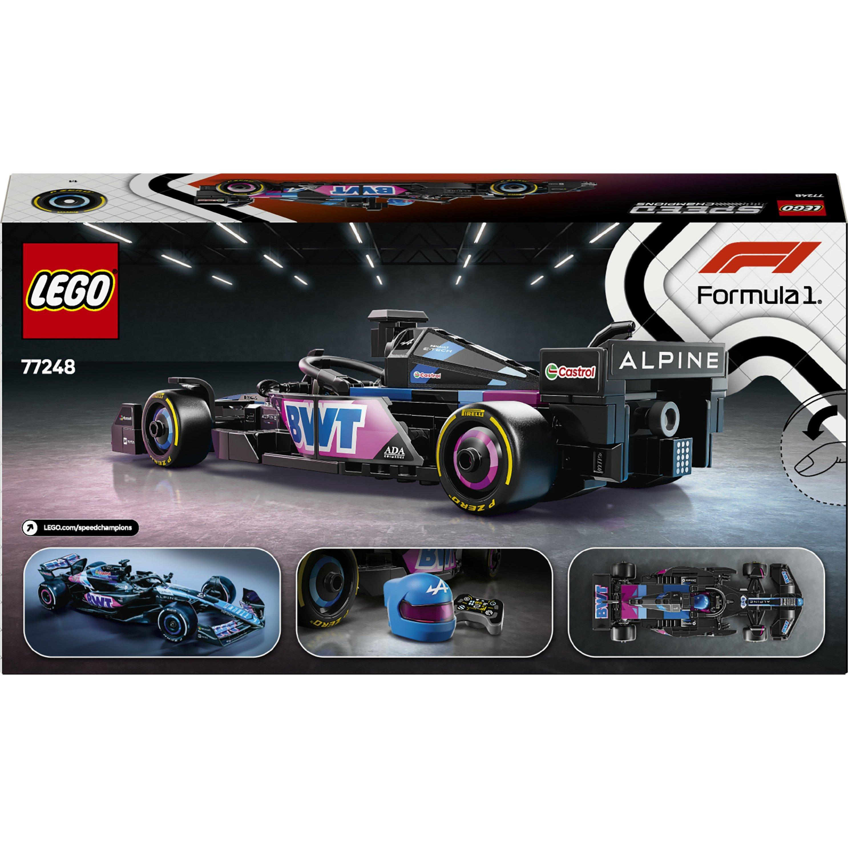 F1 Alpine A524 - LEGO - Speed Champions 77248 BWT Alpine F1 Team A524 Race Car - 10