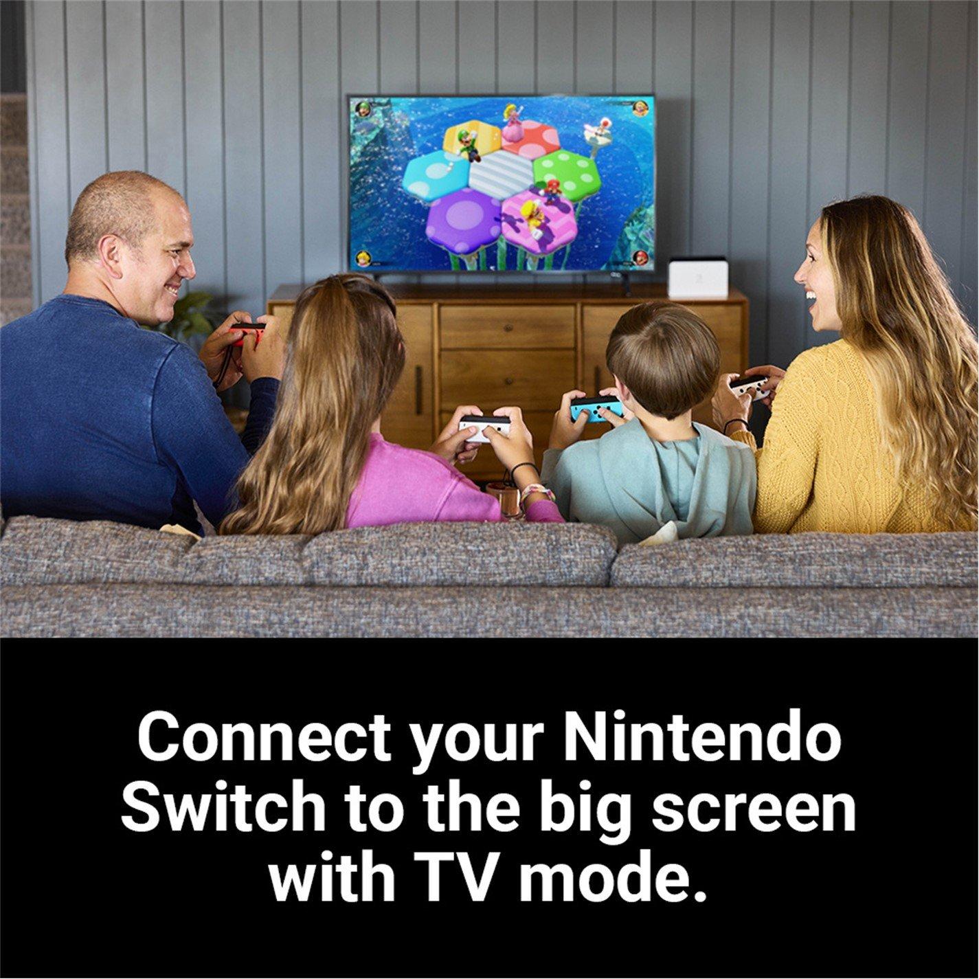 Nintendo Switch - Nintendo - Switch - White OLED + Mario Kart 8 Deluxe Bundle - 9