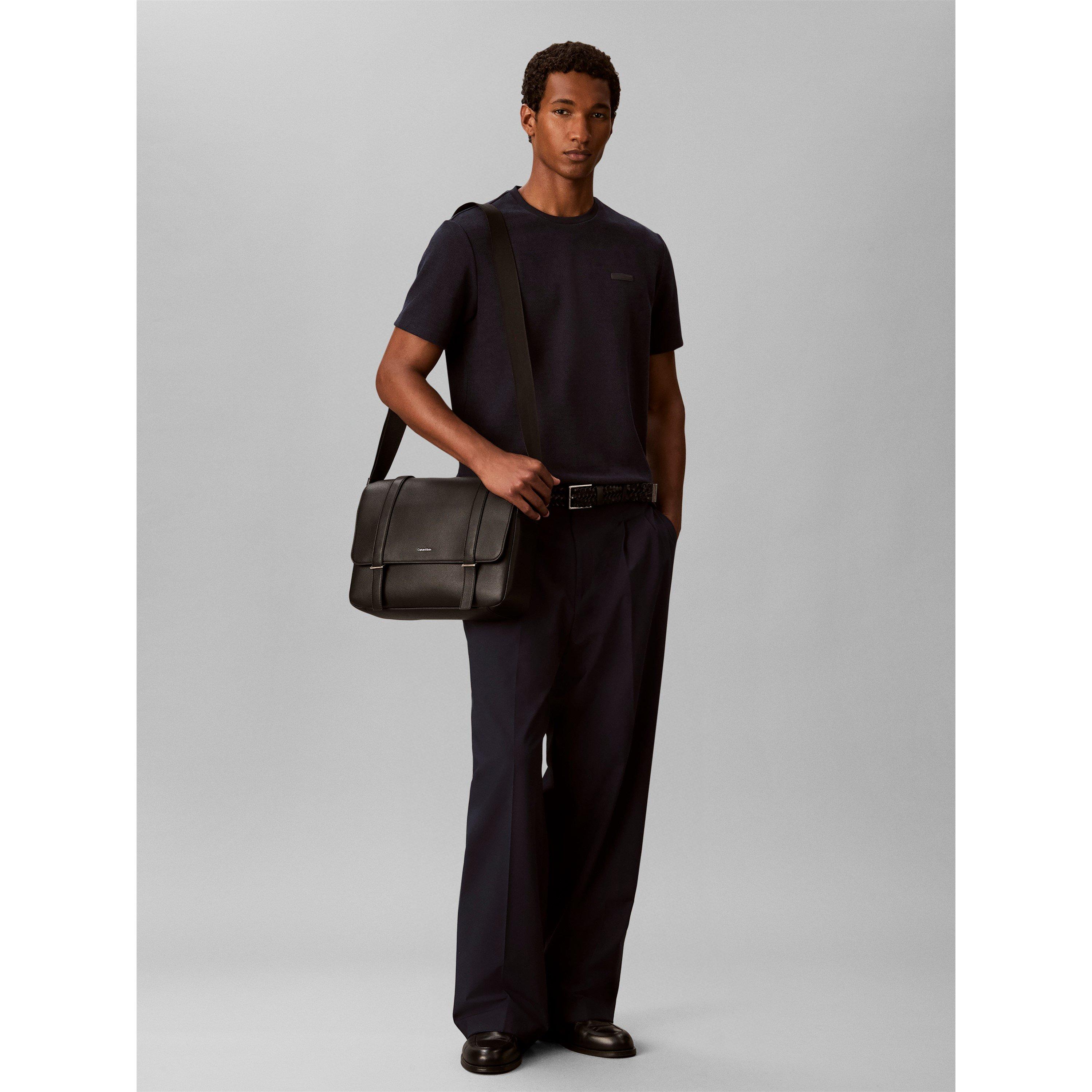 Black - Calvin Klein - CK L Raised LG Flap Sn71 - 4
