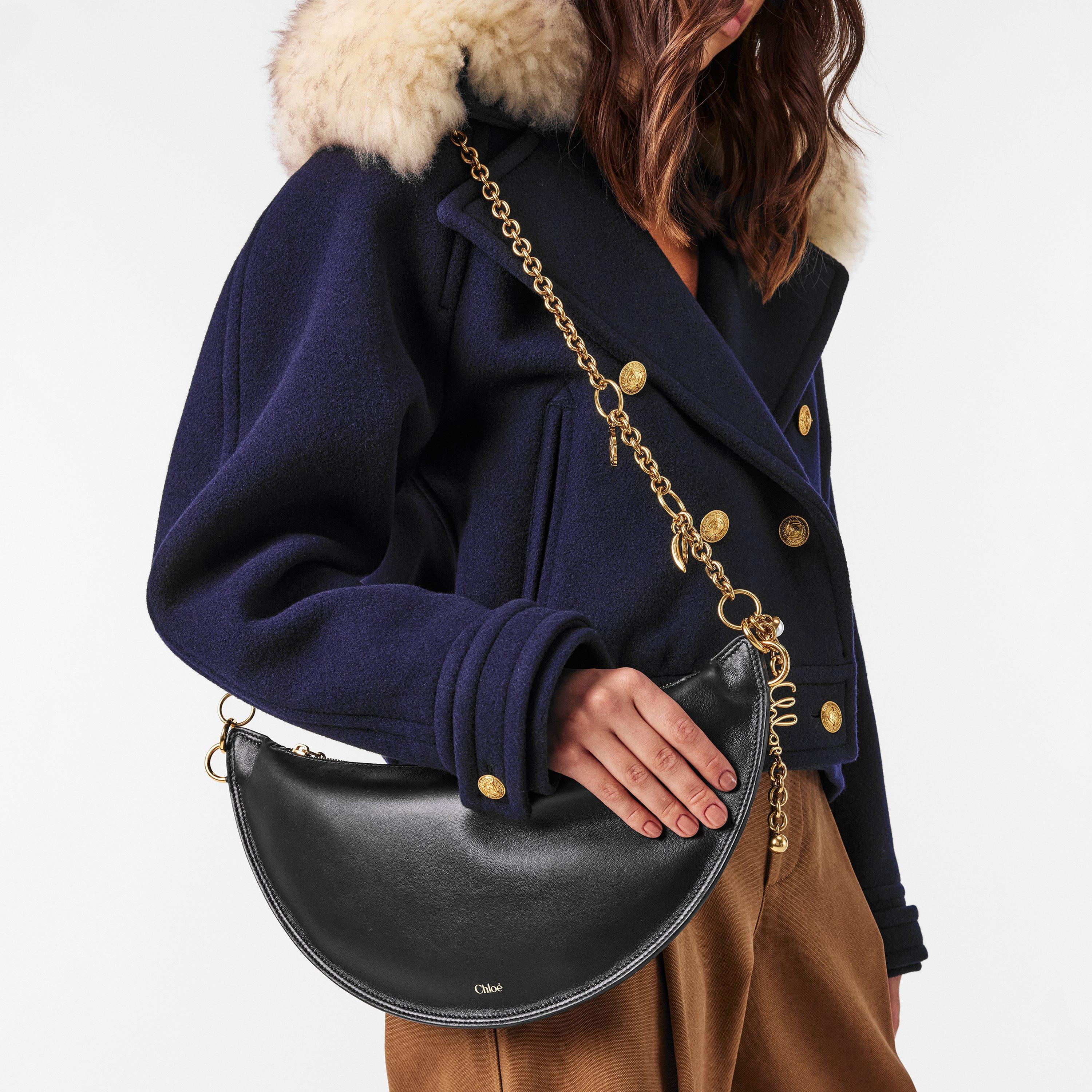 Black - Chloe - Womens Icons Shoulder Bag - 3