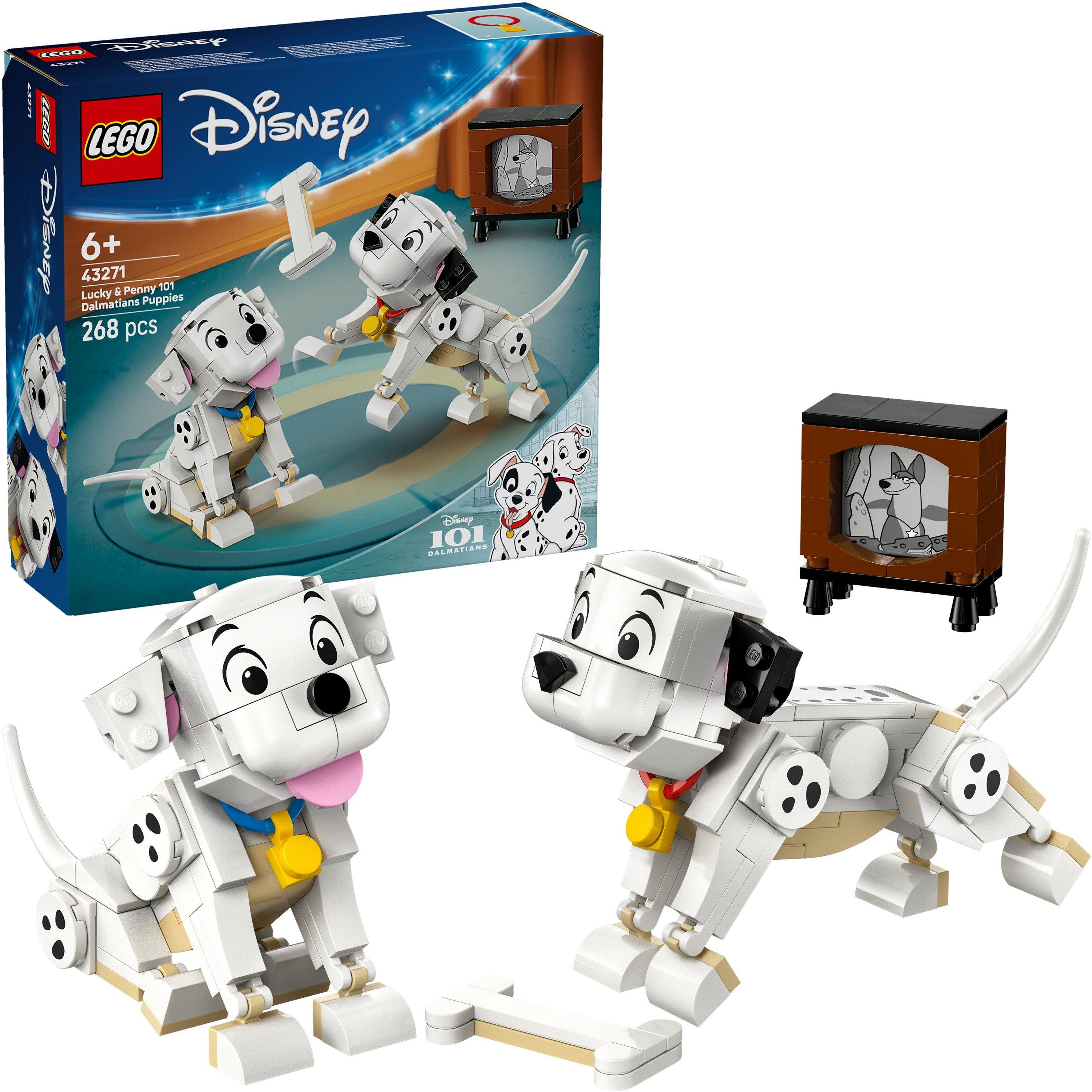 Lego Girls Lego® Disney Lucky & Penny 101 Dalmatians Puppies Building Toy 43271 - Lucky And Penny