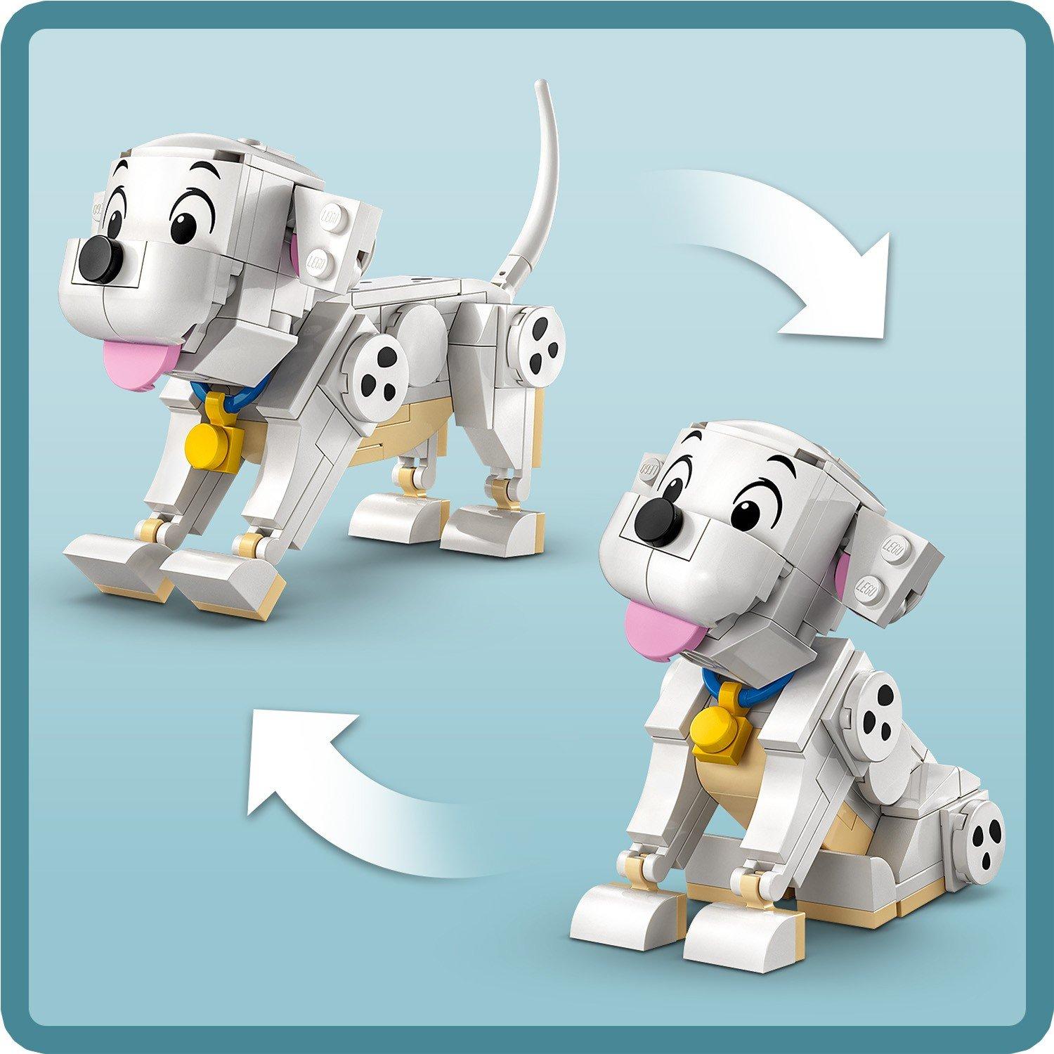 Lucky and Penny - LEGO - LEGO® Disney Lucky & Penny 101 Dalmatians Puppies Building Toy 43271 - 11