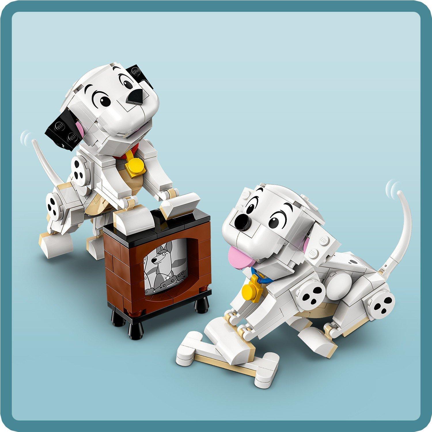 Lucky and Penny - LEGO - LEGO® Disney Lucky & Penny 101 Dalmatians Puppies Building Toy 43271 - 12