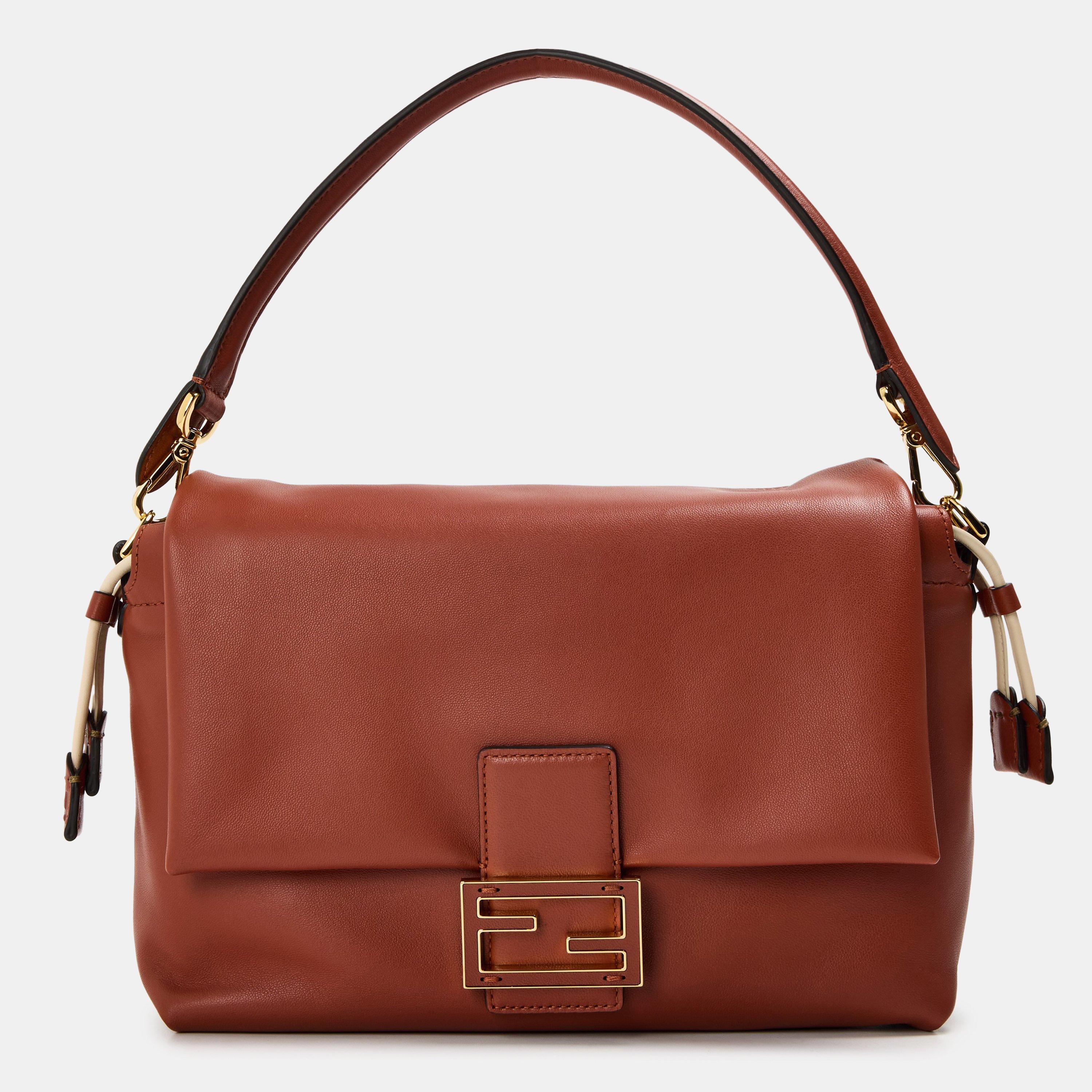 Fendi Womens Medium Mamma Baguette - Sienna