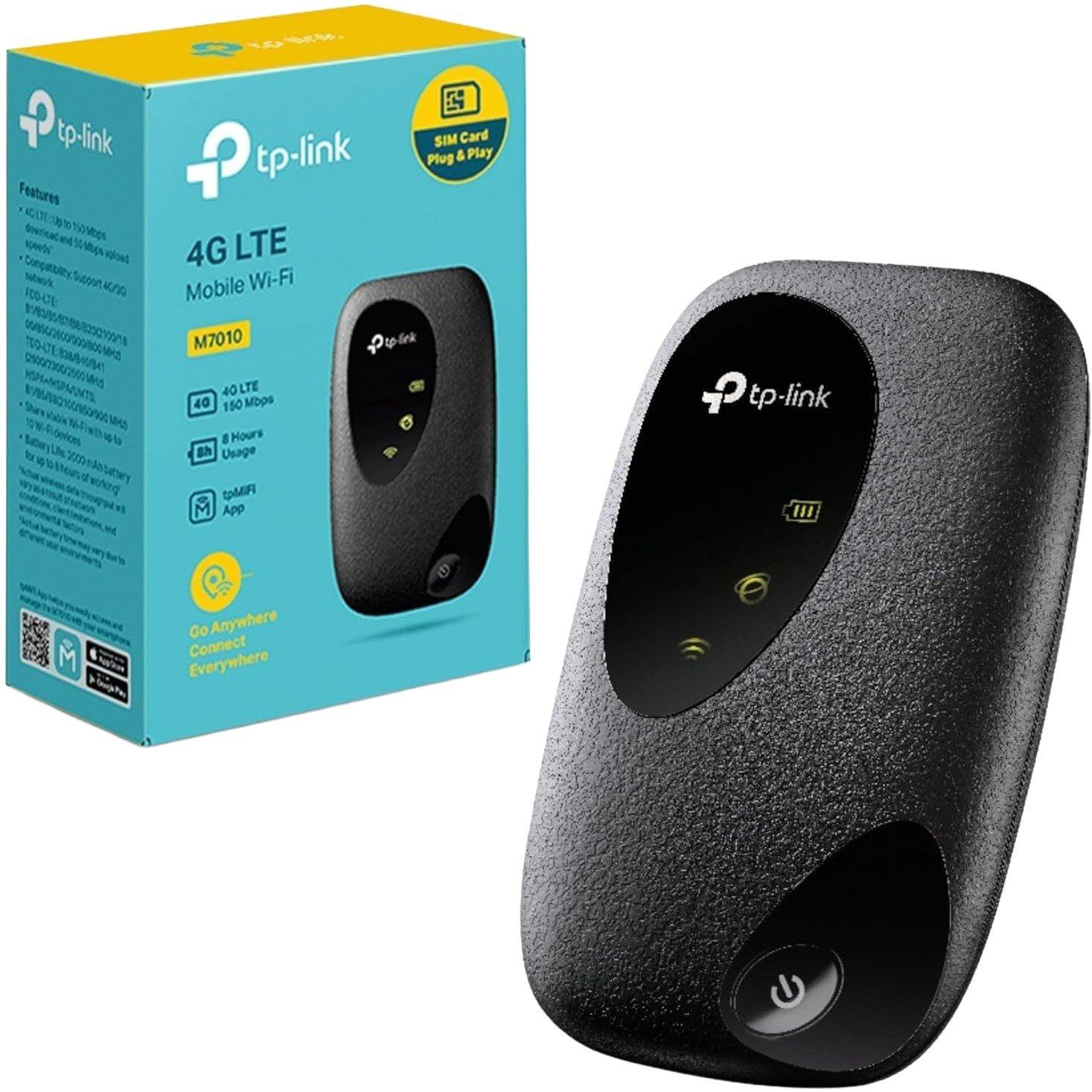 Black - TP-Link - TP-Link 4G LTE Mobile Wi-Fi - 1