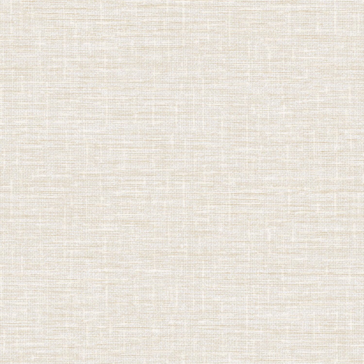 Design Id  Did Hessian Beige & Silver Wallpaper - Neutral