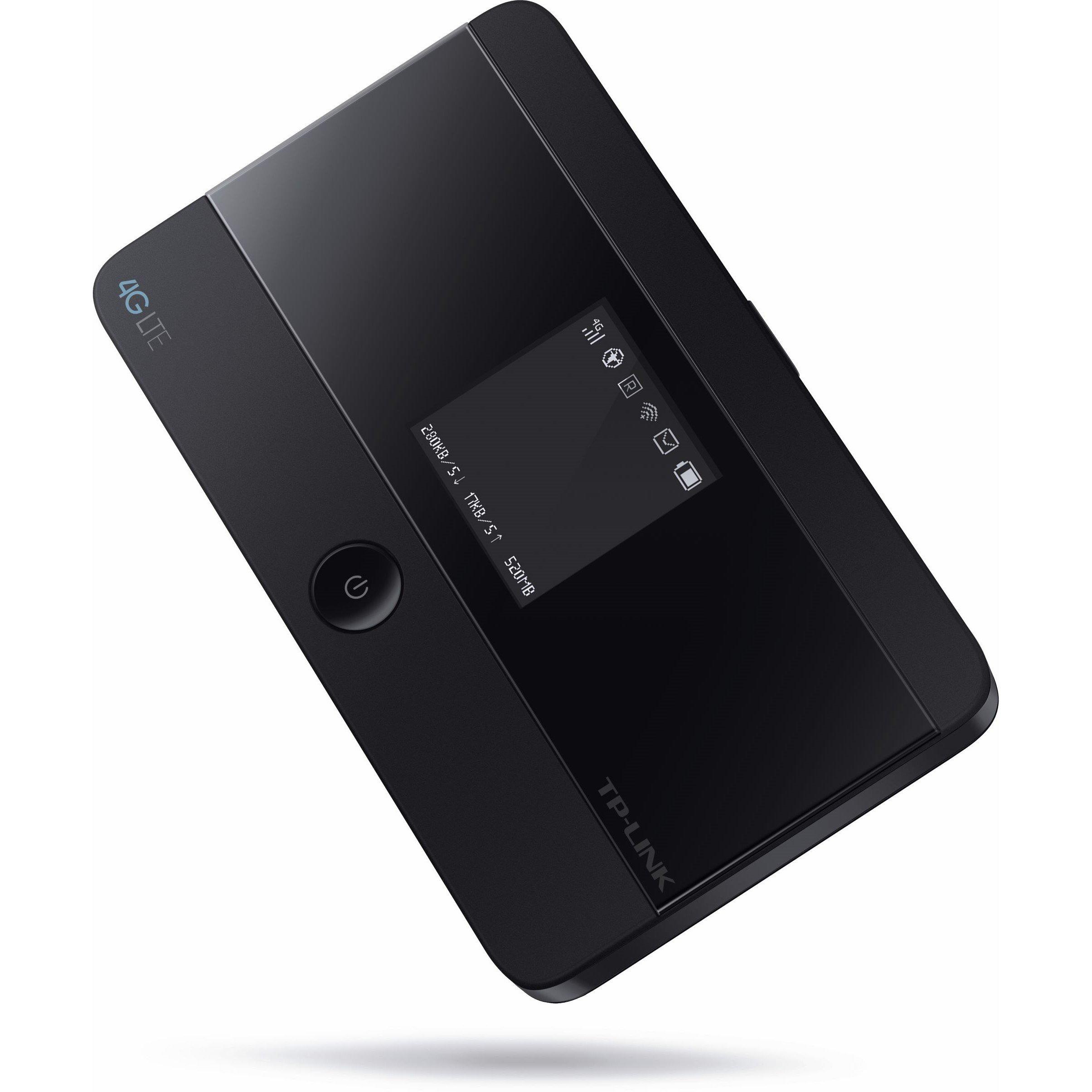 Crna - TP-Link - TP-Link 4G LTE Mobile Wi-Fi - M7350 - 5