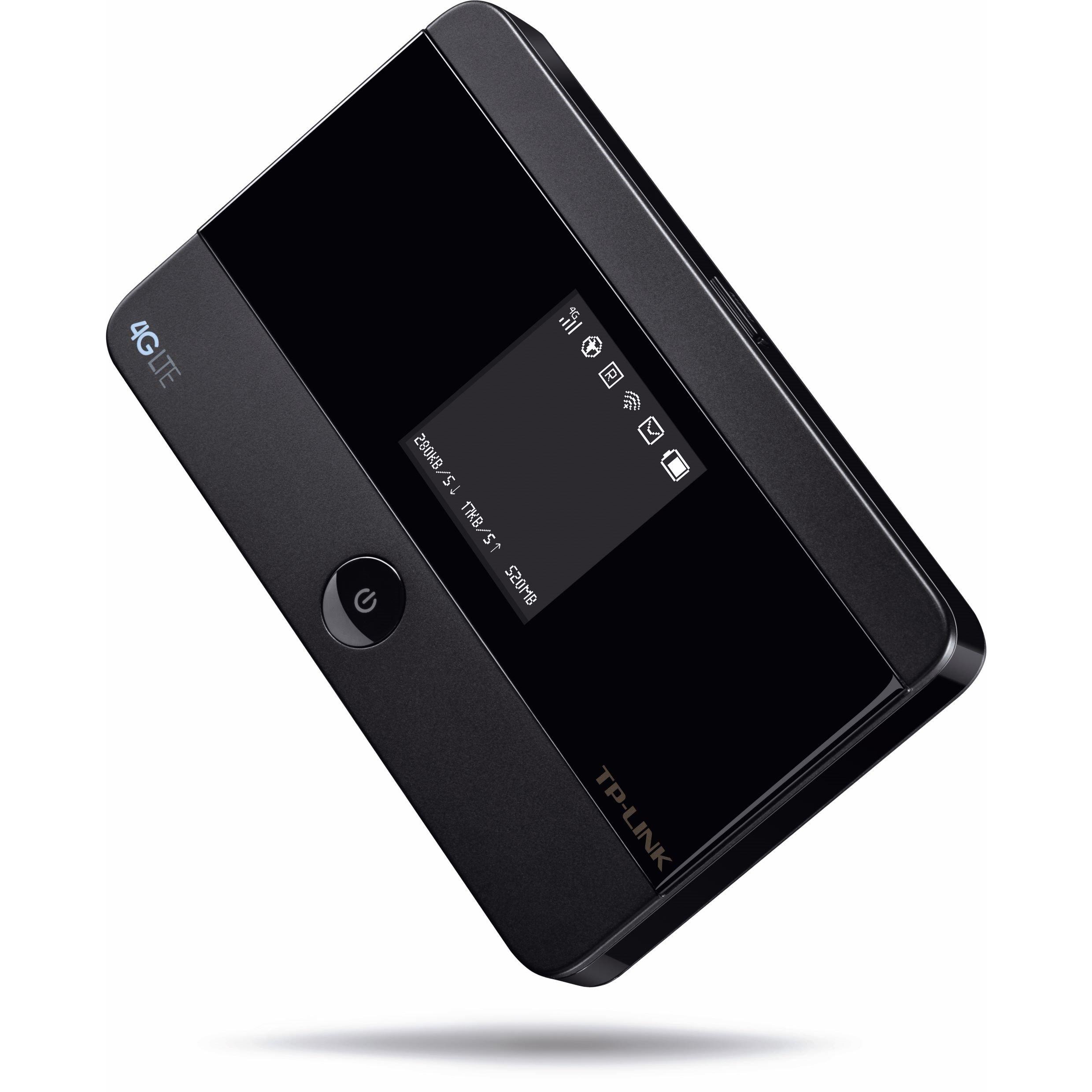 Crna - TP-Link - TP-Link 4G LTE Mobile Wi-Fi - M7350 - 6