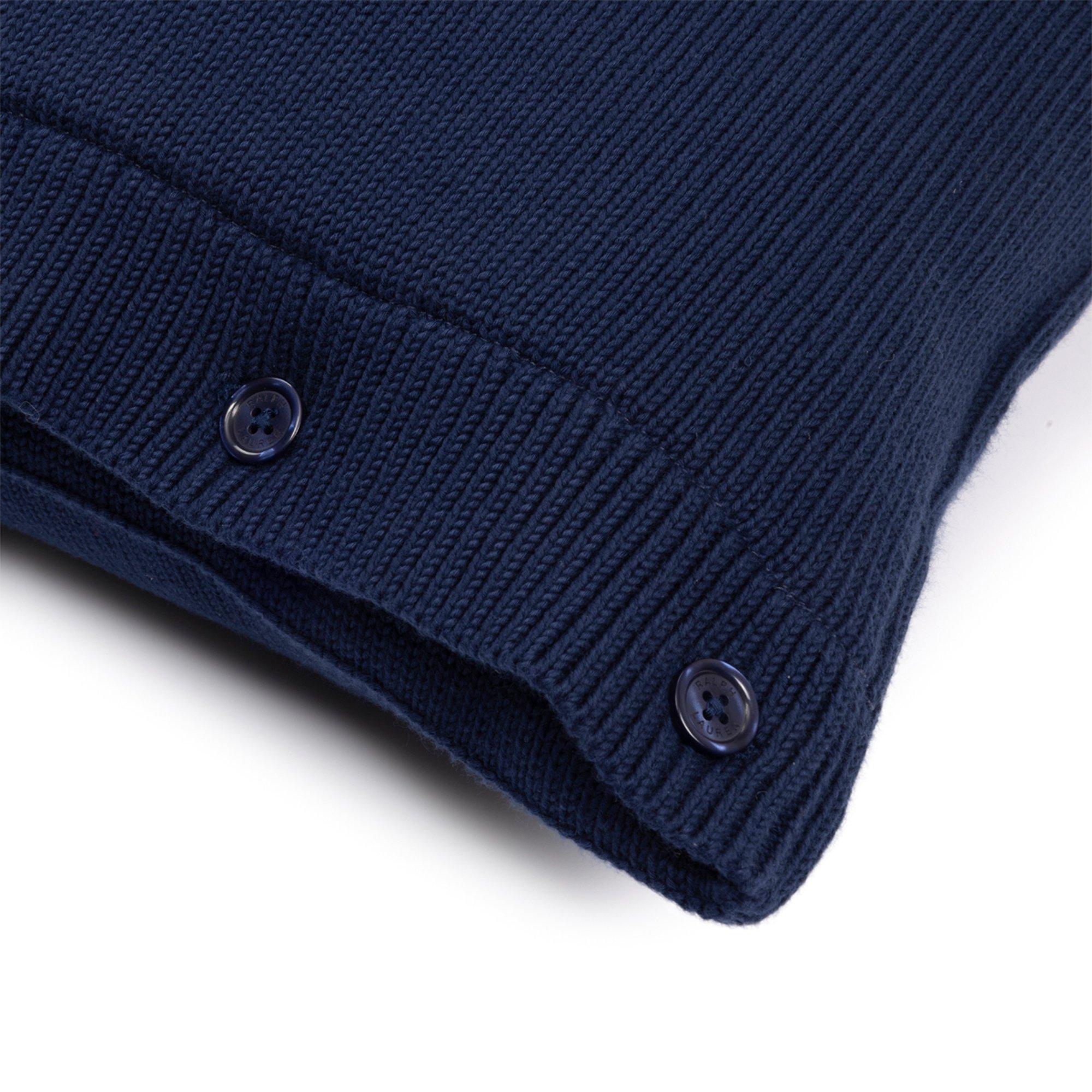 Navy - Ralph Lauren Home - Hawthrone Cushion Cover - 4