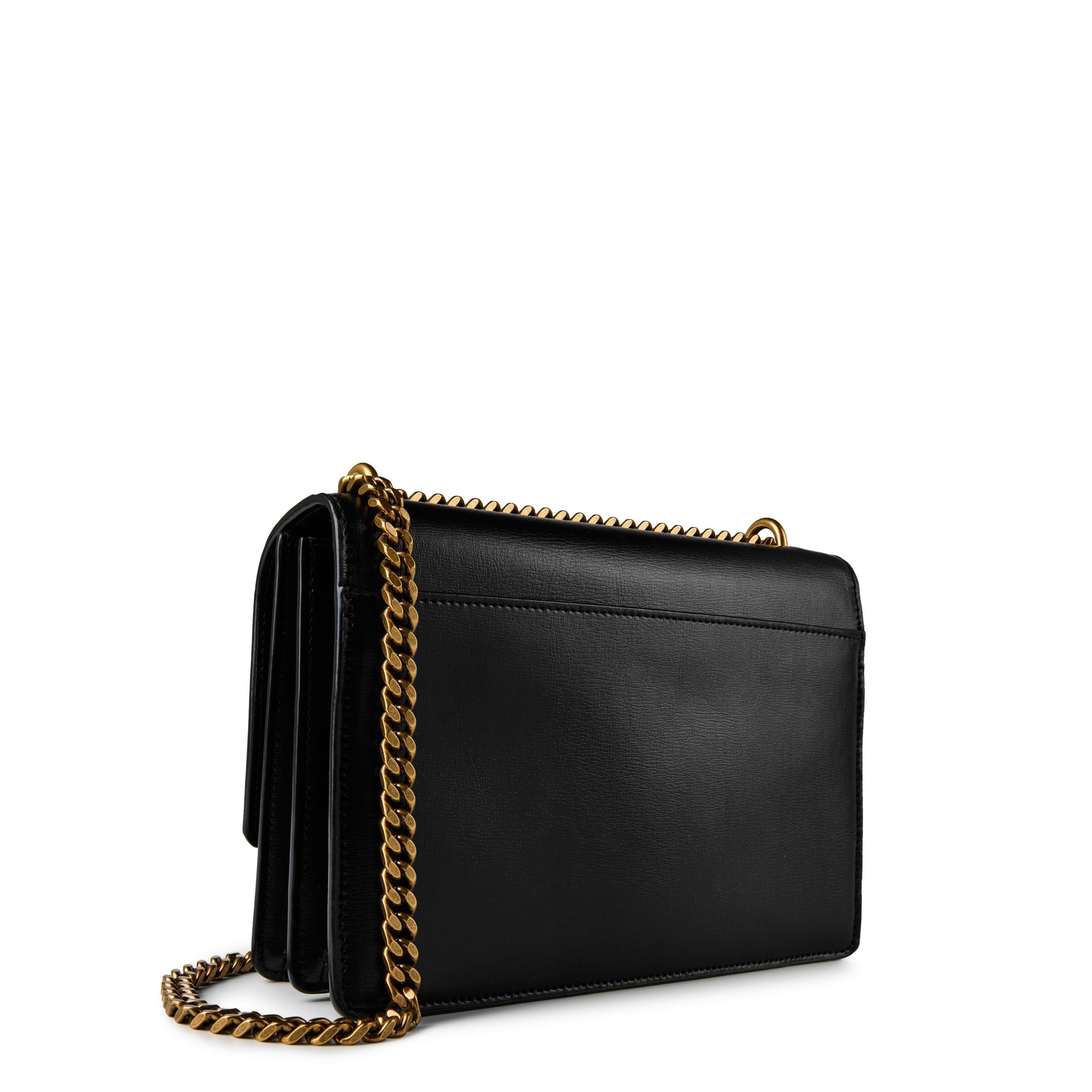 Black/Gold - Saint Laurent - Medium Sunset Bag - 3