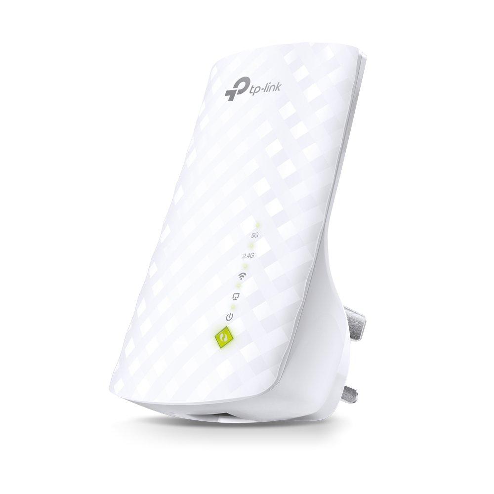 Crna - TP-Link - TP-Link AC750 Wi-Fi Range Extender RE200 - 1