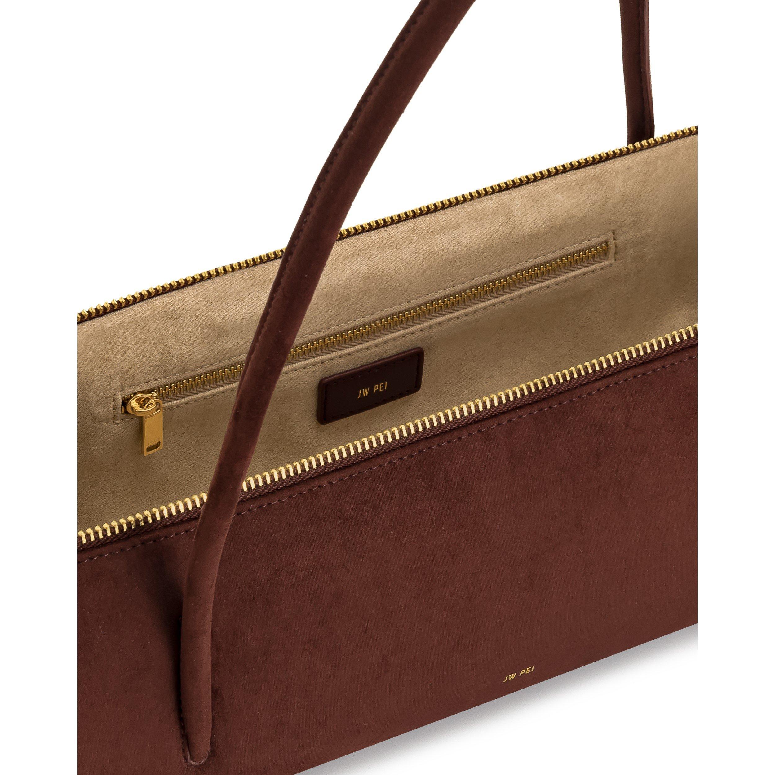 Brown - JW Pei - Women's Nova Baguette Shoulder Bag - 4