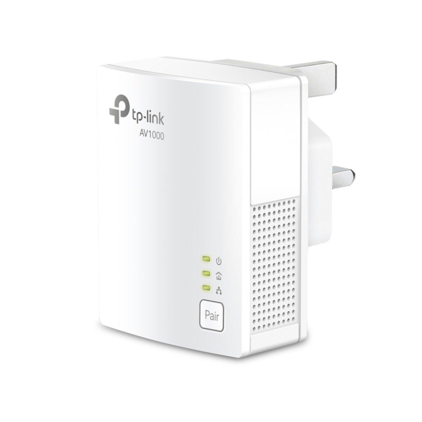Crna - TP-Link - TP-Link TL-PA7017 KIT PowerLine network adapter 1000 Mbit/s Ethernet LAN White 2 pcs - 8