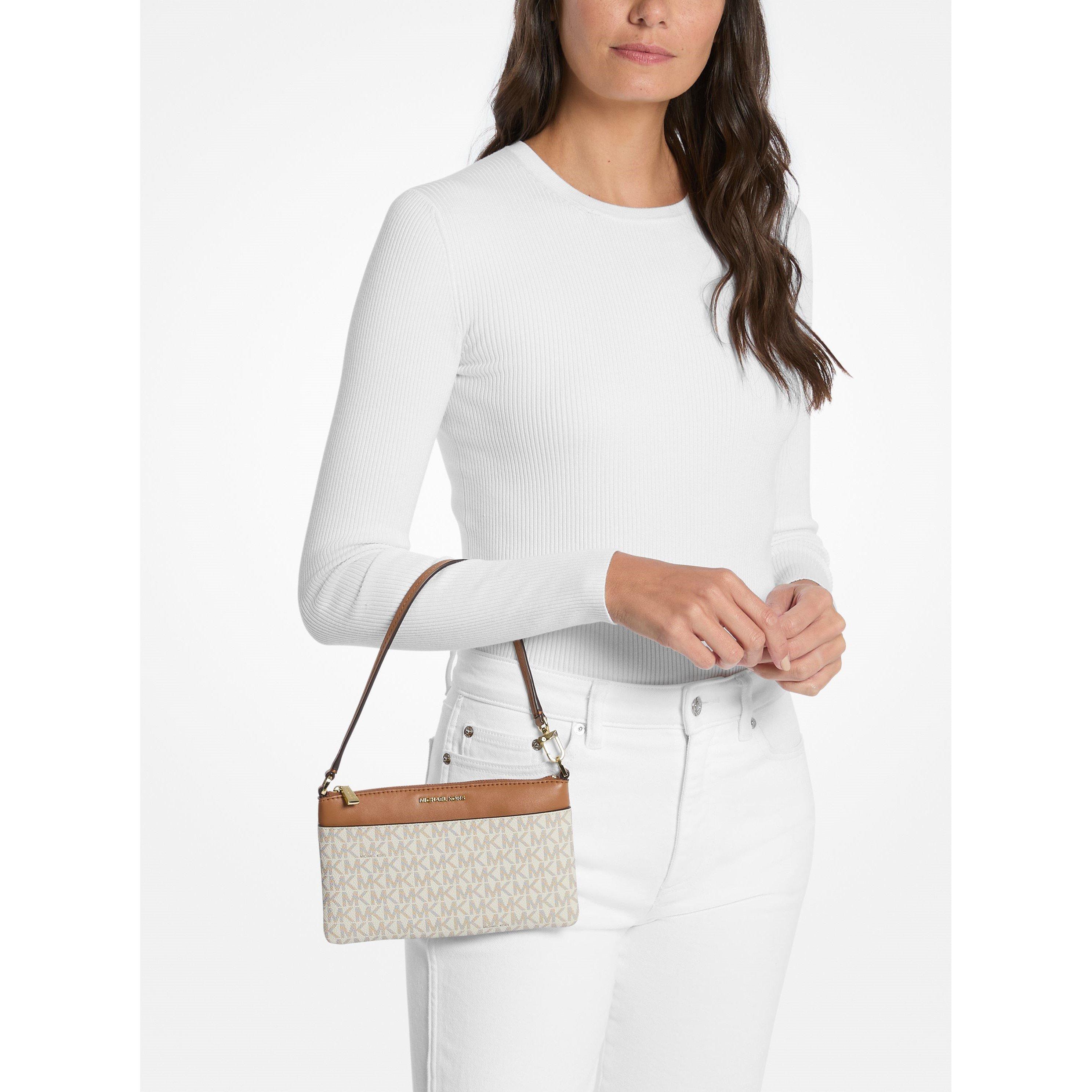 VANILLA/ACRN - MICHAEL Michael Kors - Women's JetSet Shoulder Bag - 3