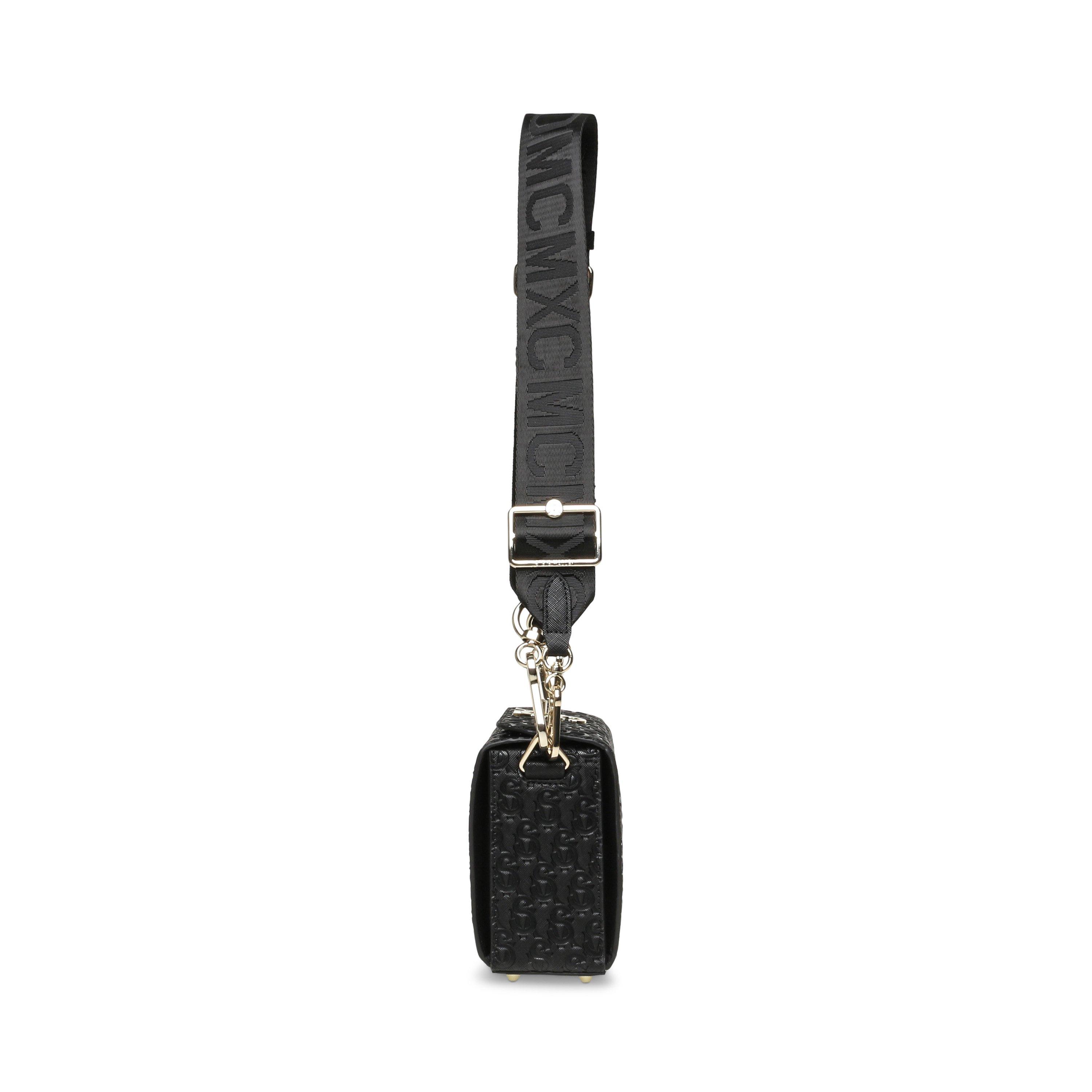 BLACK/GOLD - Steve Madden - Women's Bnoya Cross Body Bags - 4