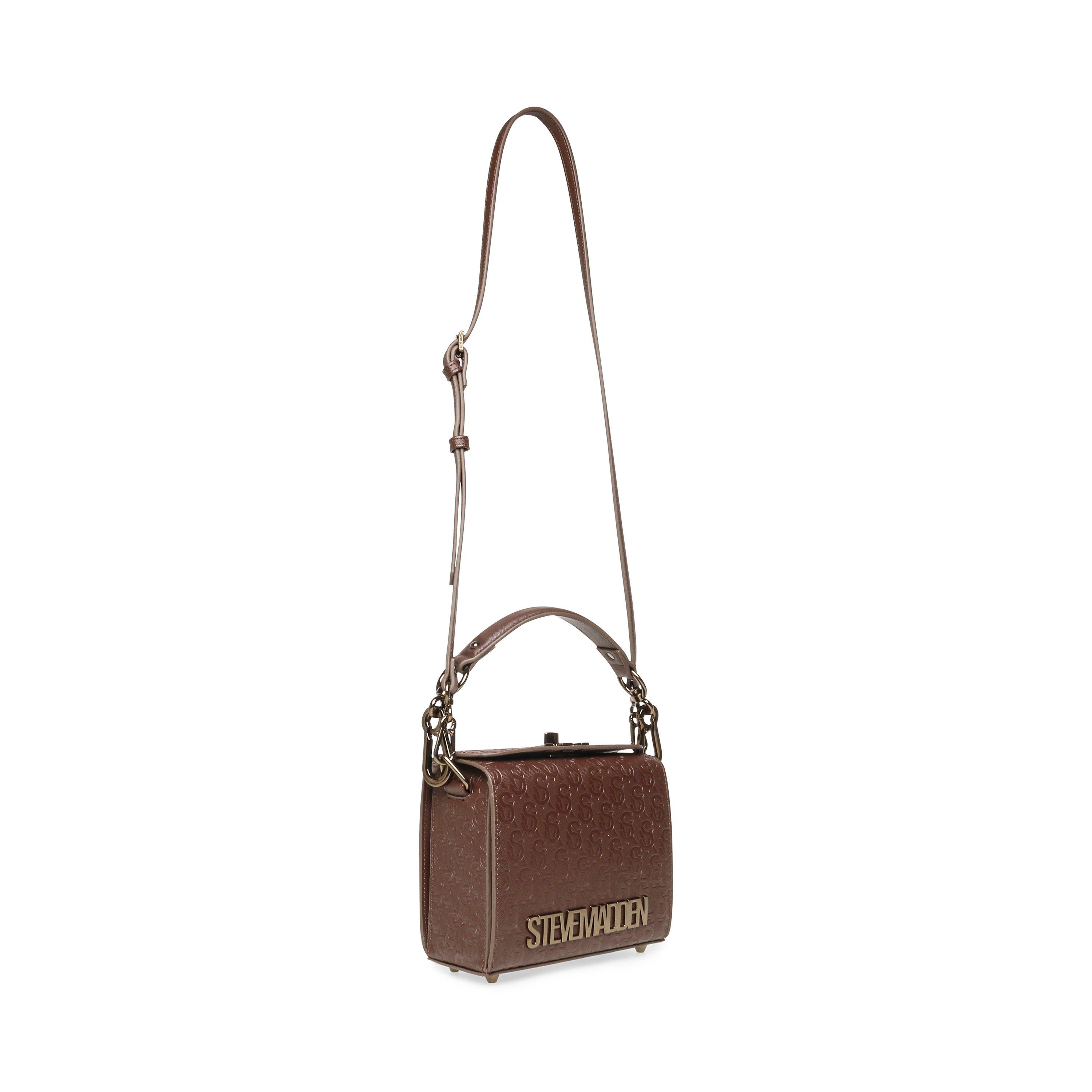BRWN/BRNZE - Steve Madden - Women's Bnoya Cross Body Bags - 6