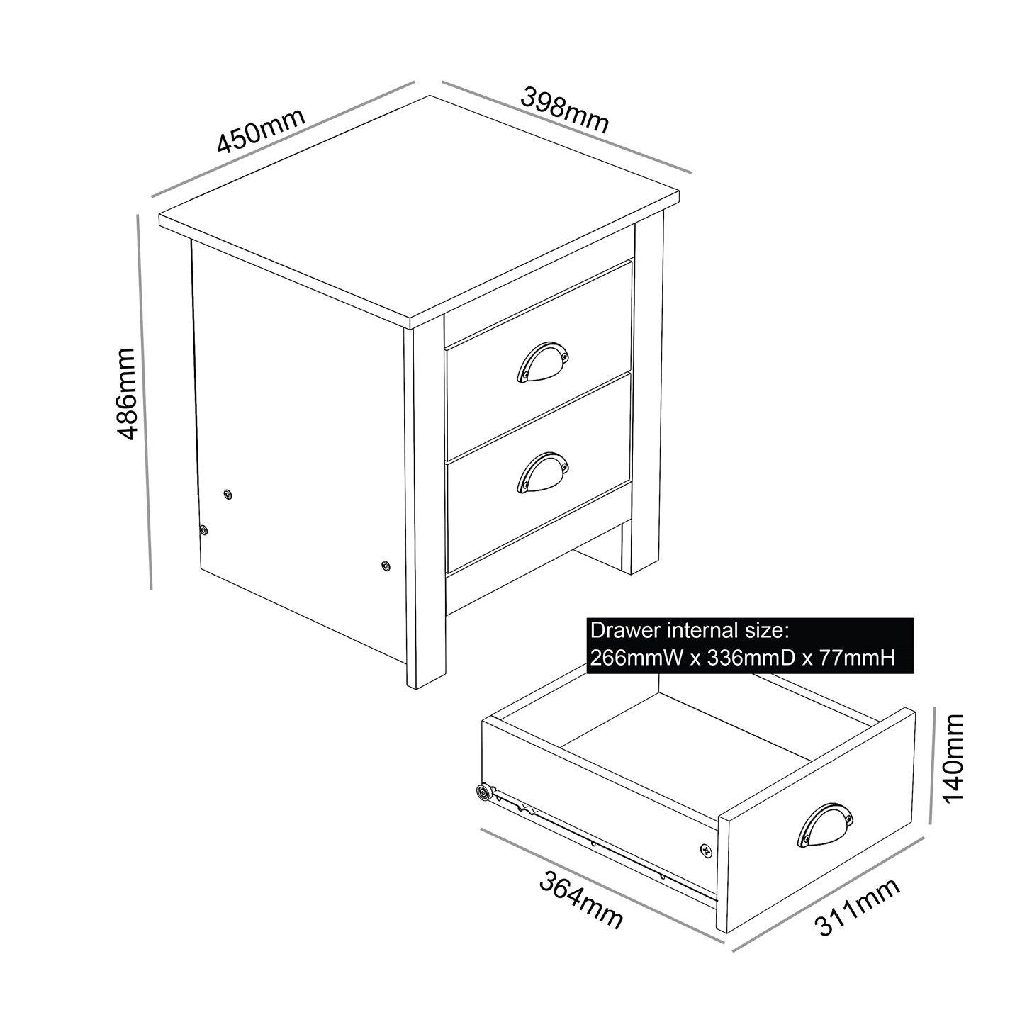 Grey - Jack Wills - Lancaster 3-Piece Bedroom Set - 15
