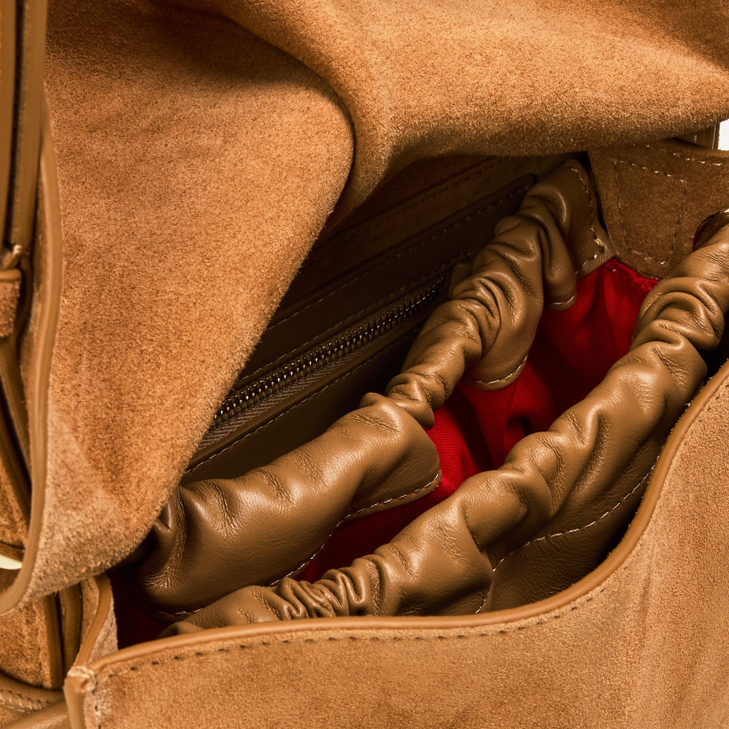 Crosta Lionne - Christian Louboutin - Womens Baggy Small Shoulder Bag - 5