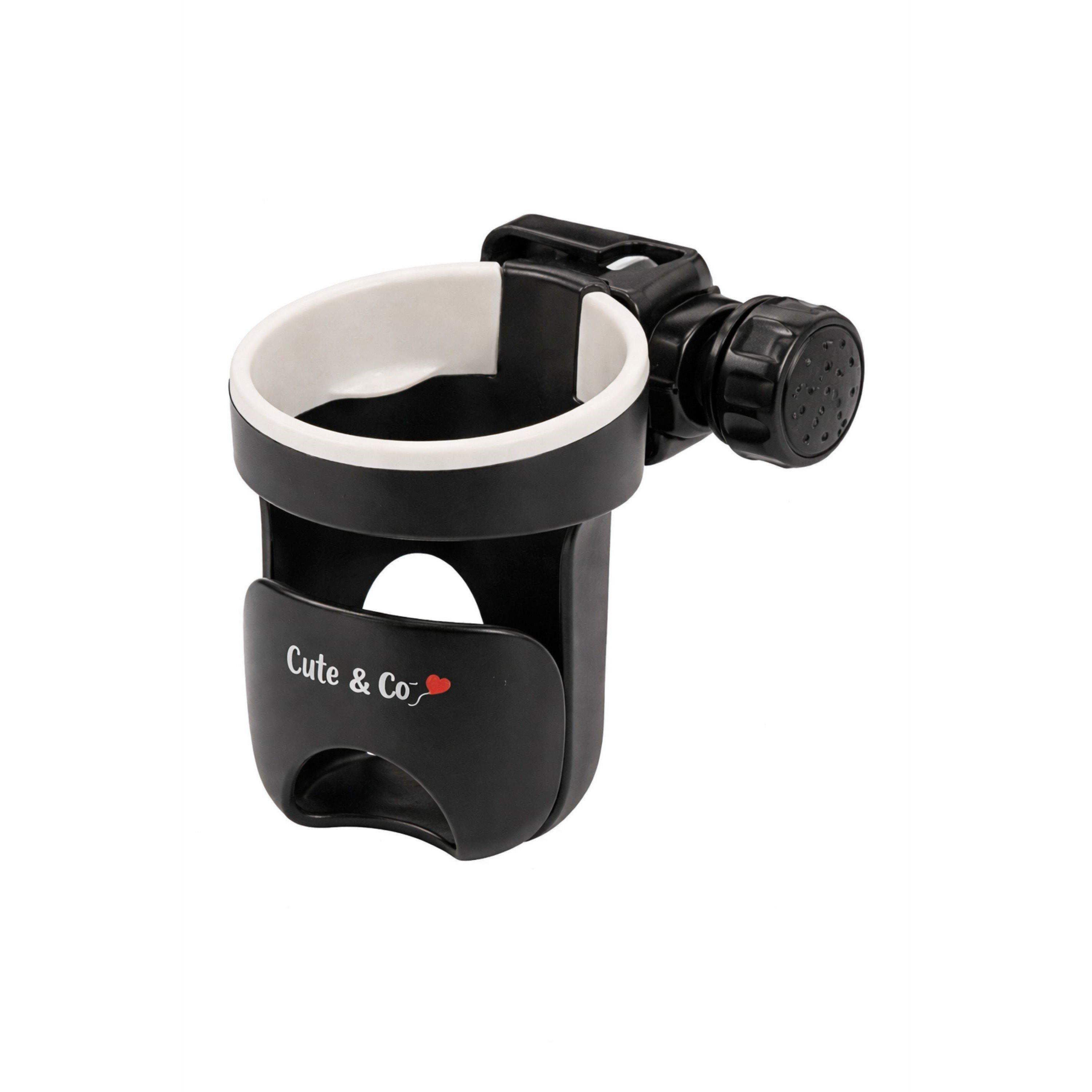 Black - Cute and Co - Cute & Co Buggy Cup/Bottle Holder - 1