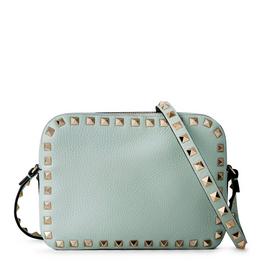 Valentino Garavani Rockstud Grained Leather Crossbody Bag