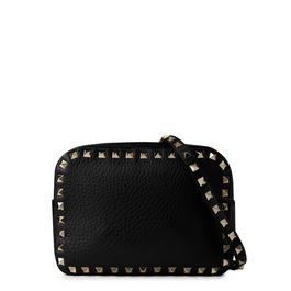 Valentino Garavani Rockstud Grained Leather Crossbody Bag