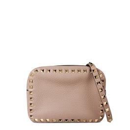 Valentino Garavani Rockstud Grained Leather Crossbody Bag