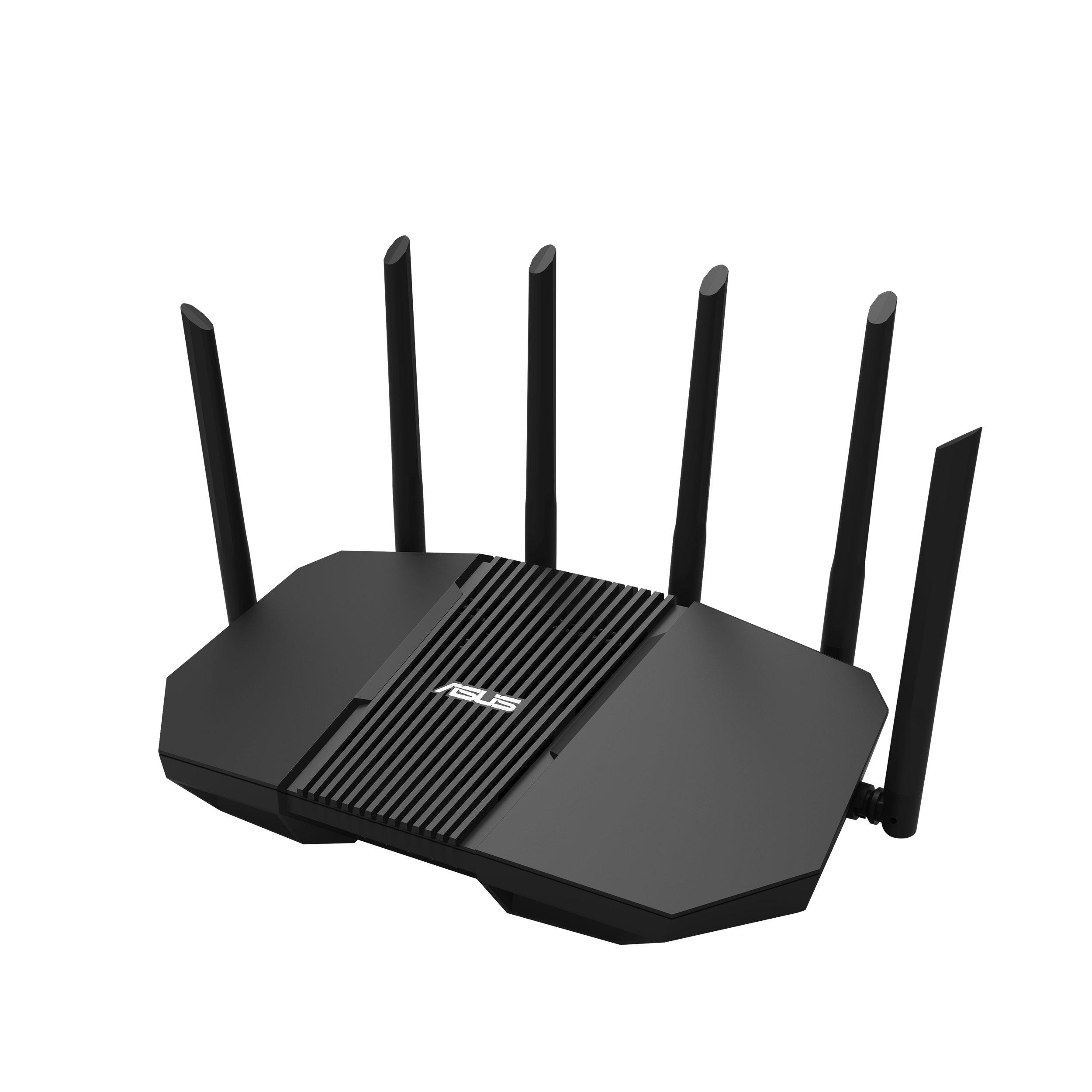 Noir - ASUS - ASUS RT-BE90U Tri-band WiFi 7 AiMesh Extendable Router - 10