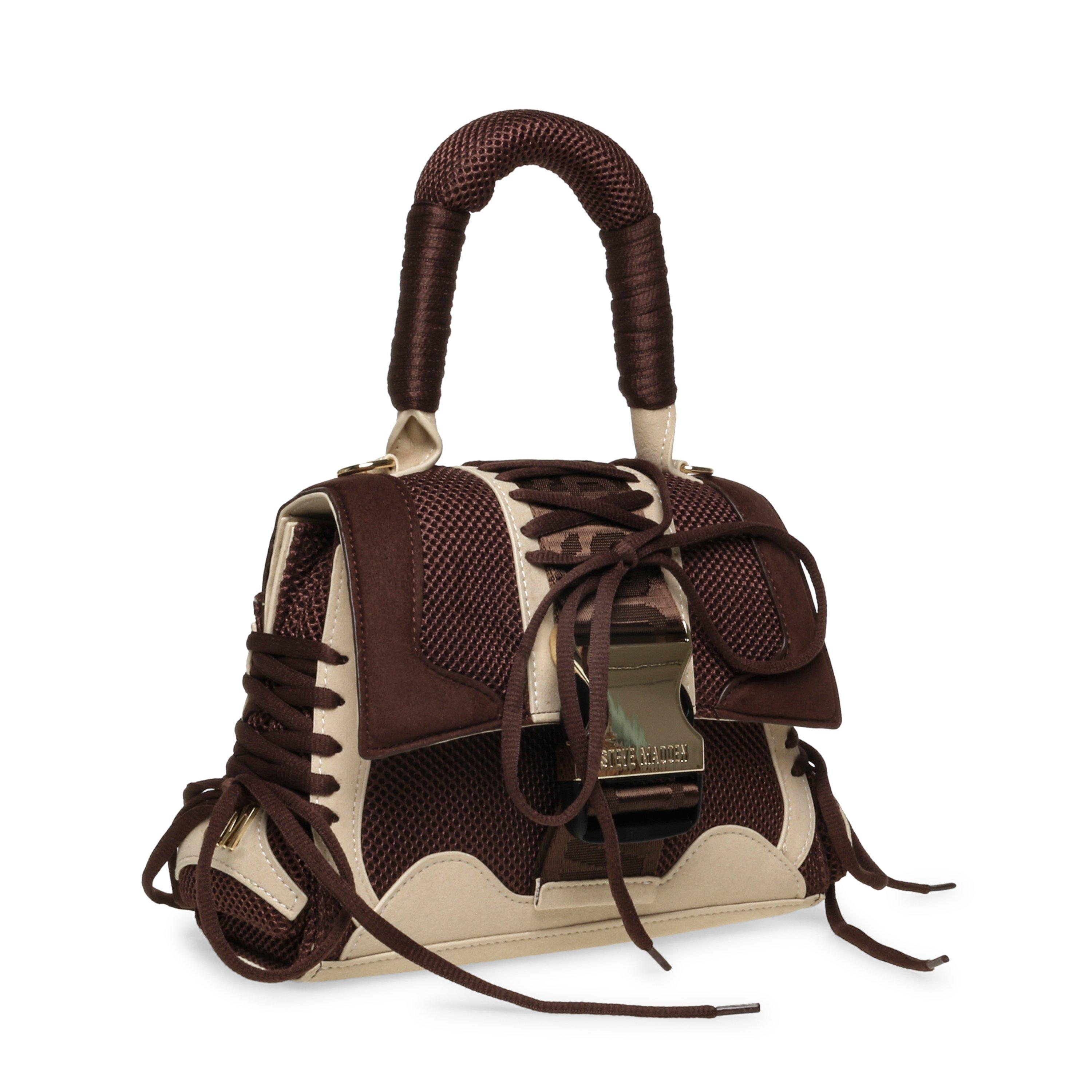 CHOC/GLD - Steve Madden - Women's Bdiego Top Handle Bag - 3