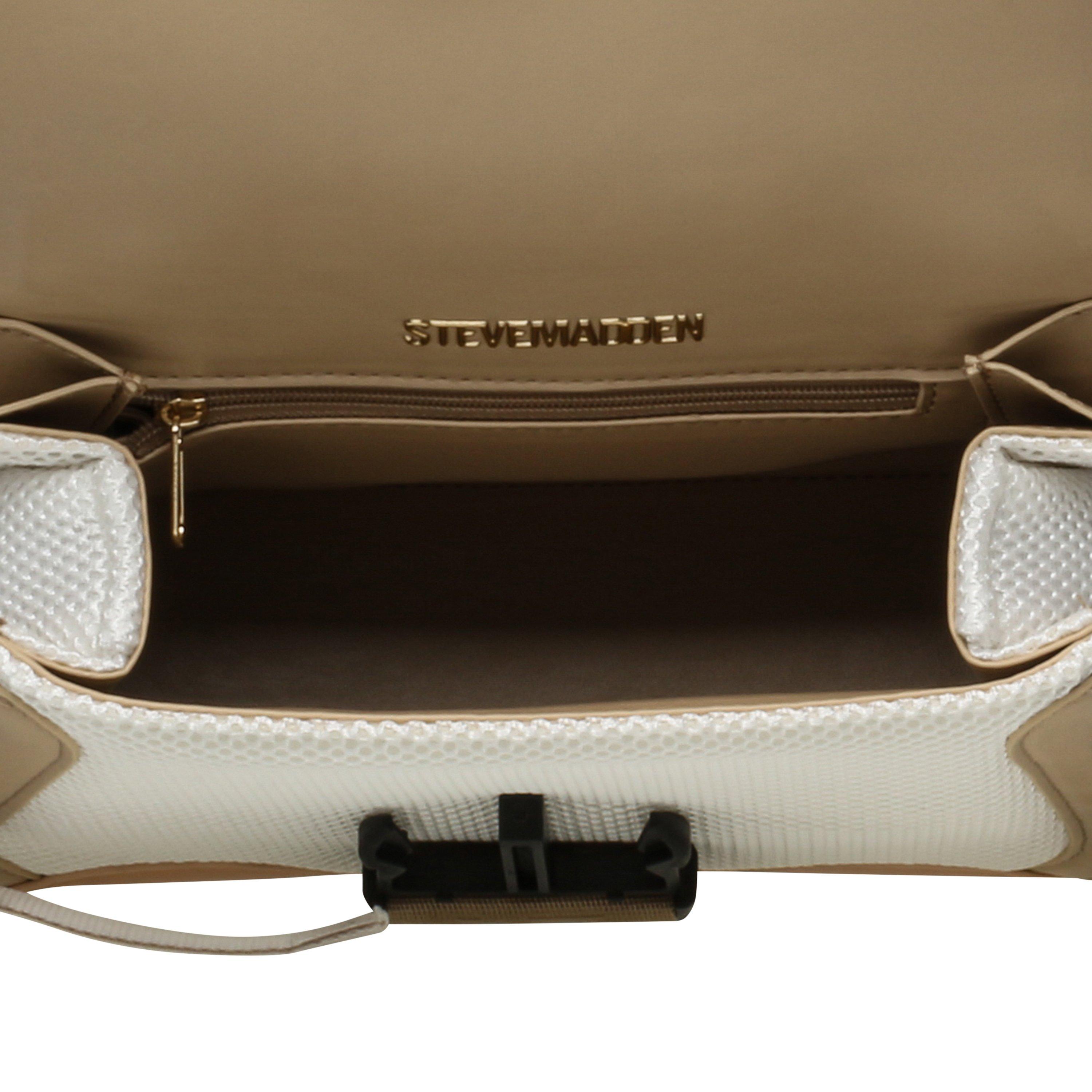 Bege - Steve Madden - Women's Bdiego Top Handle Bag - 5