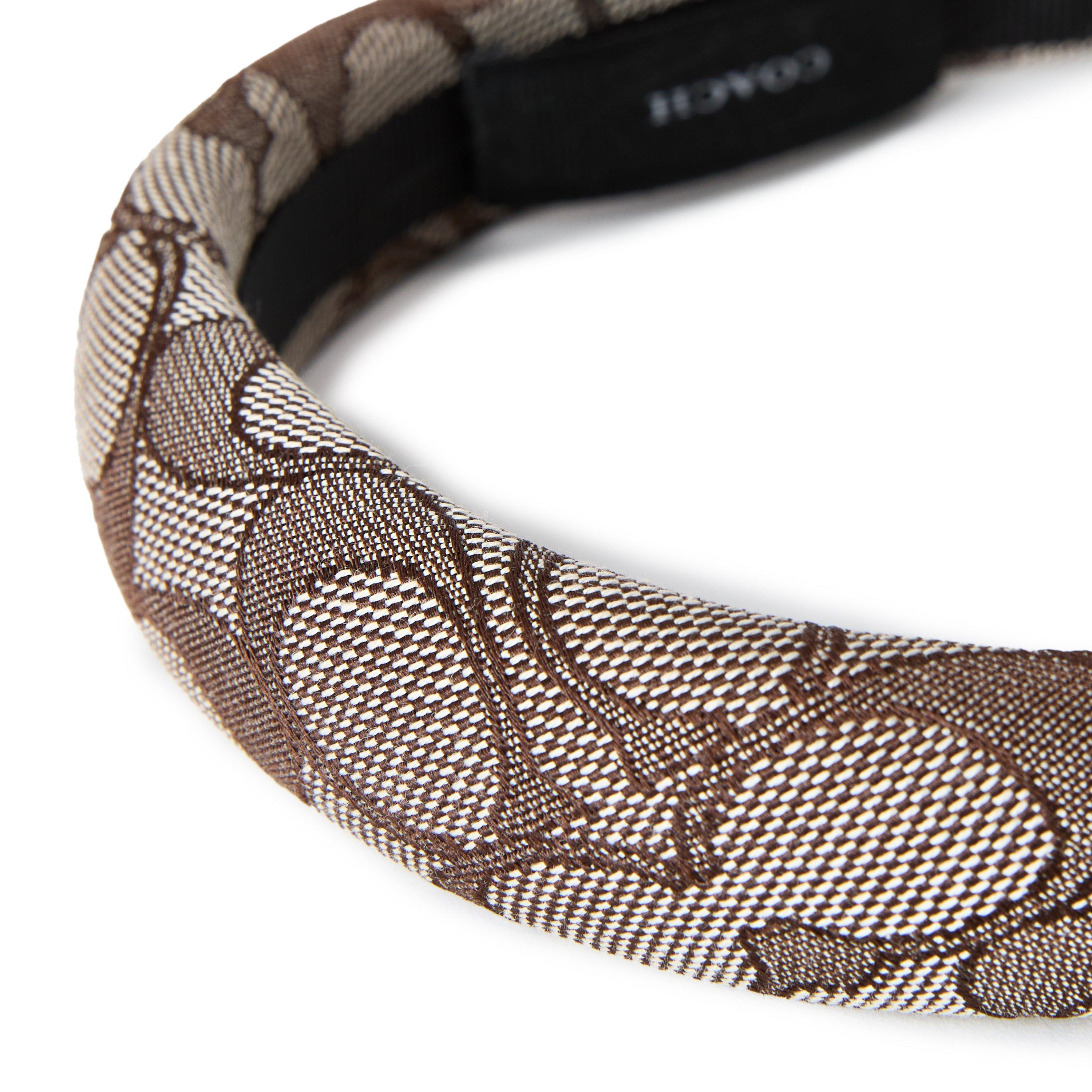 oak - Coach - Signature C Headband - 2