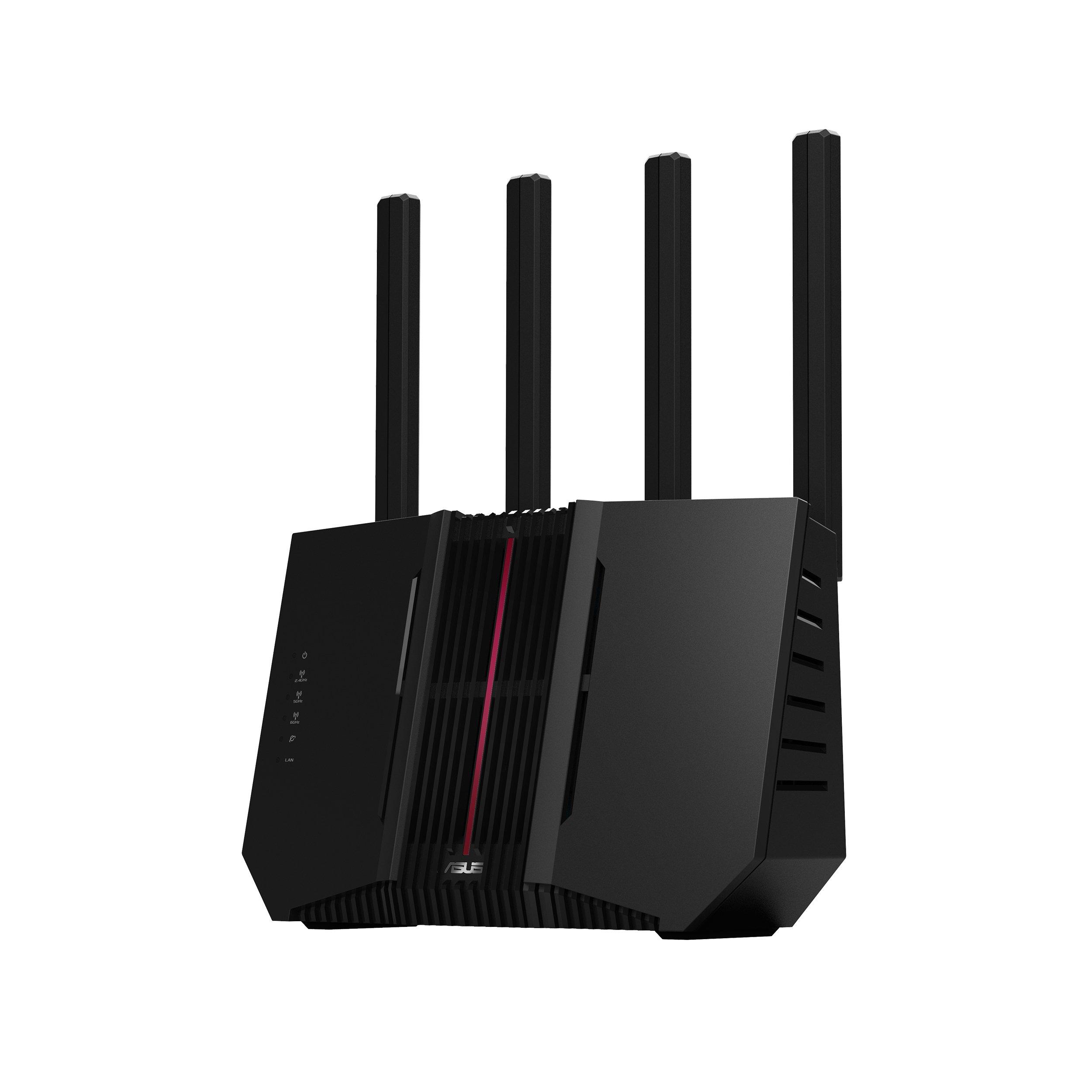 Noir - ASUS - ASUS RT-BE92U Tri-band WiFi 7 Router - 7