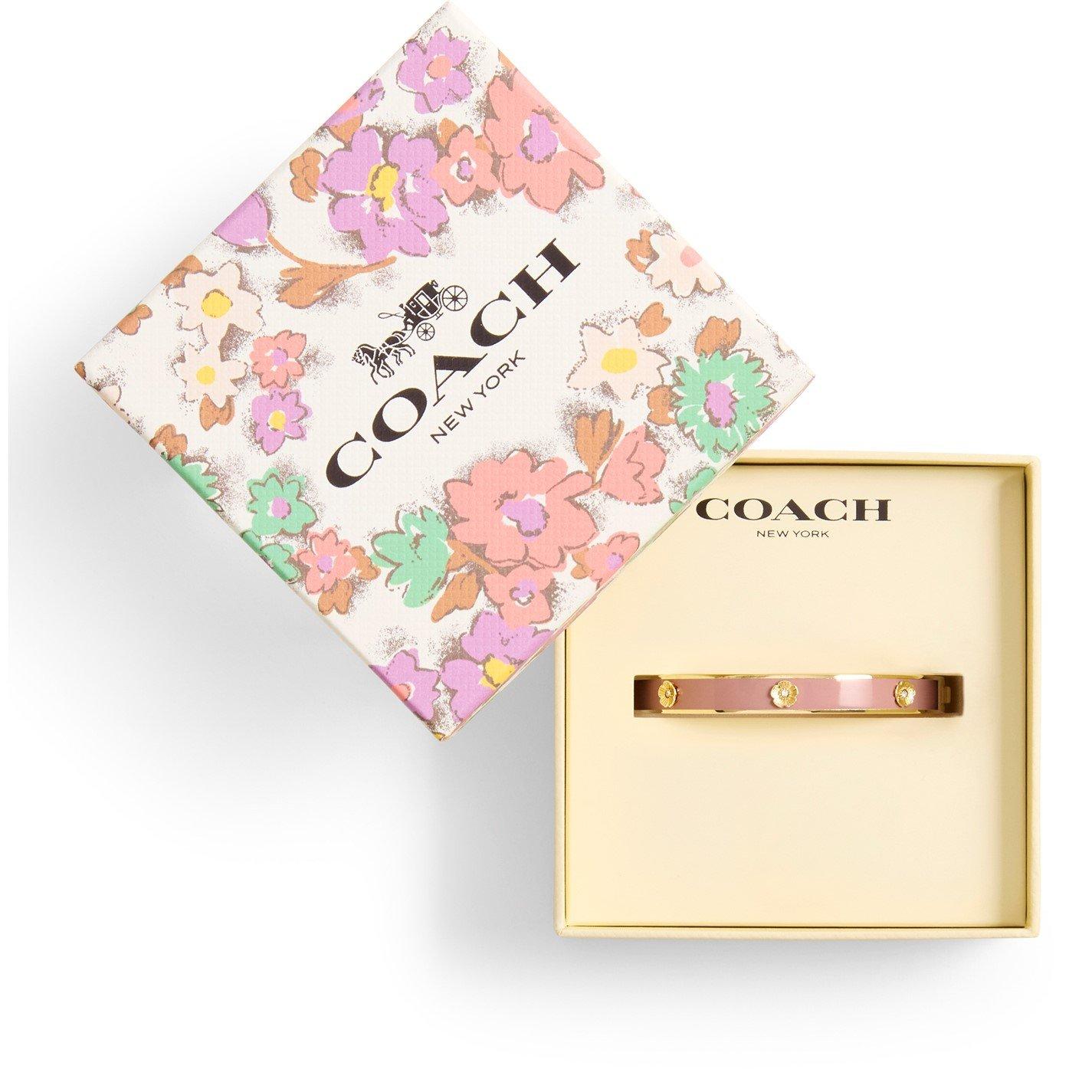 PINK - Coach - Tea Rose Enamel Bangle - 6