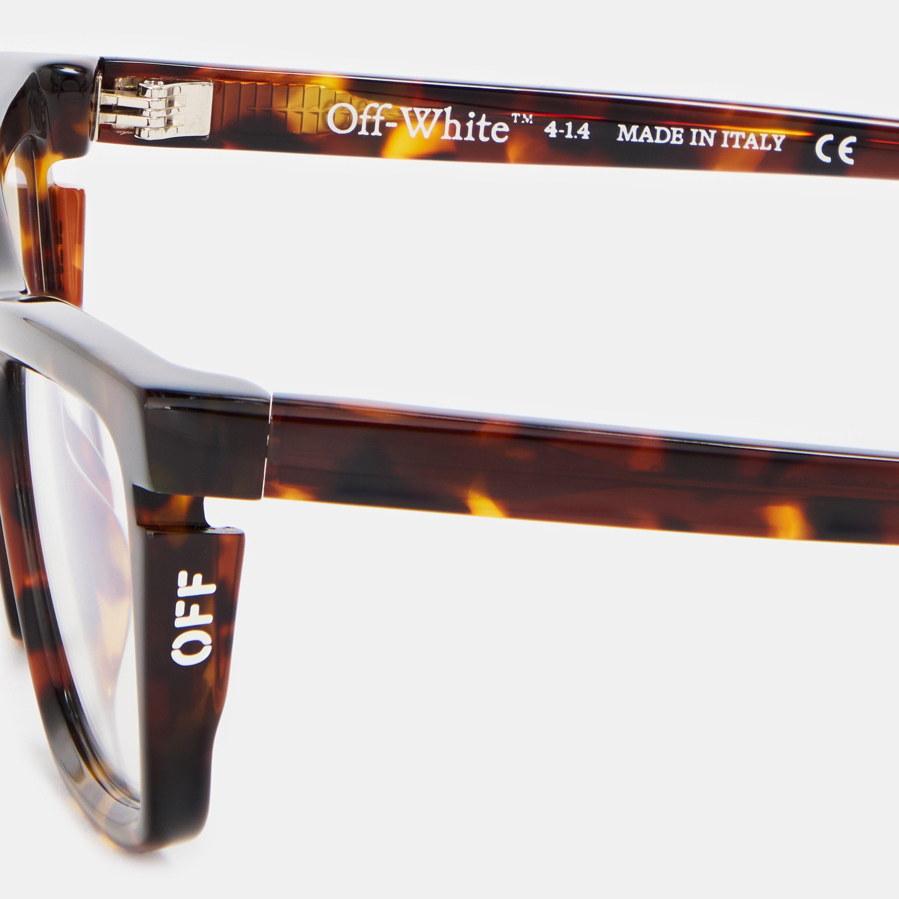 Havana - Off White - Geometric Reading Glasses - 3