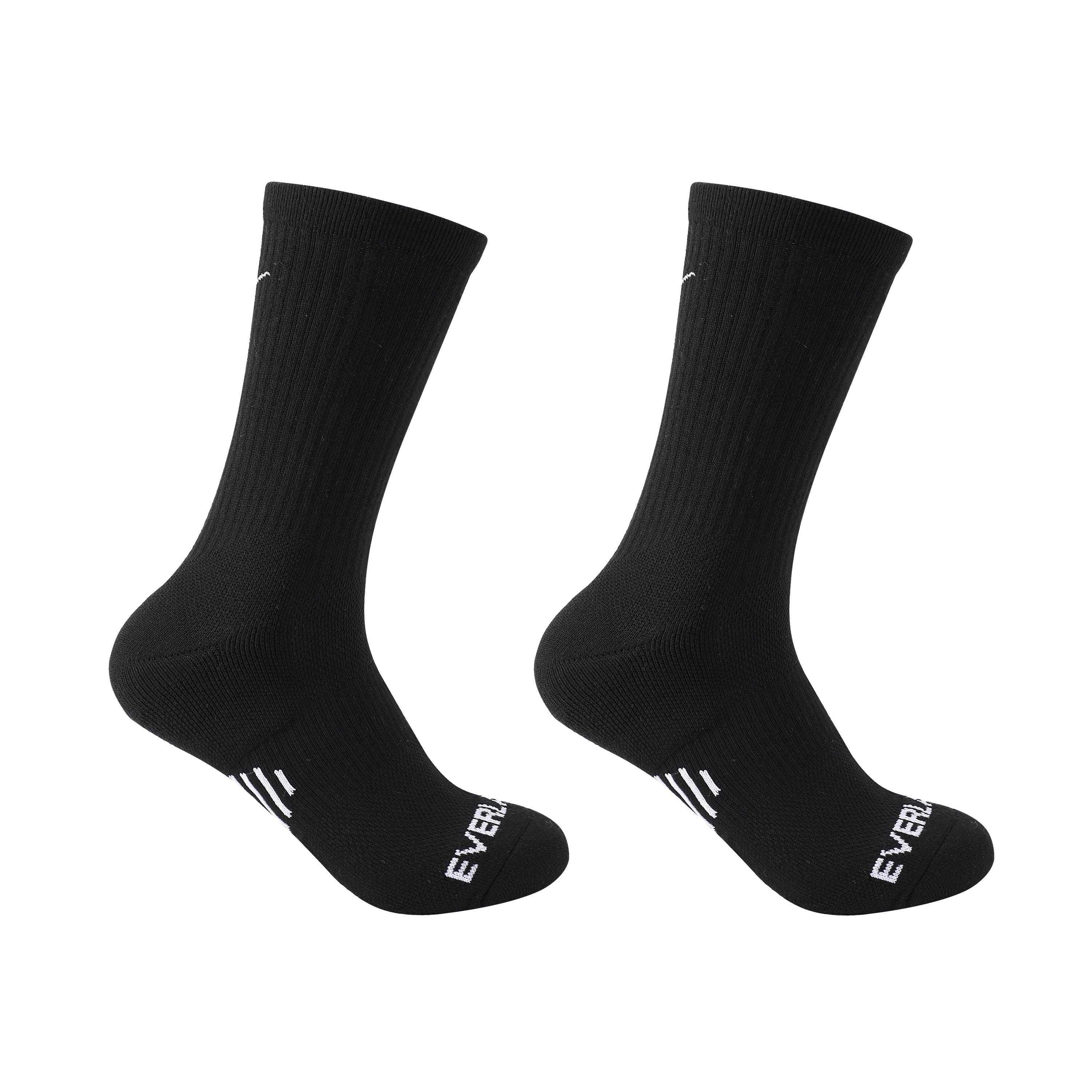 Everlast Men's Bb100 2P Sk - Black - Mens 7-11