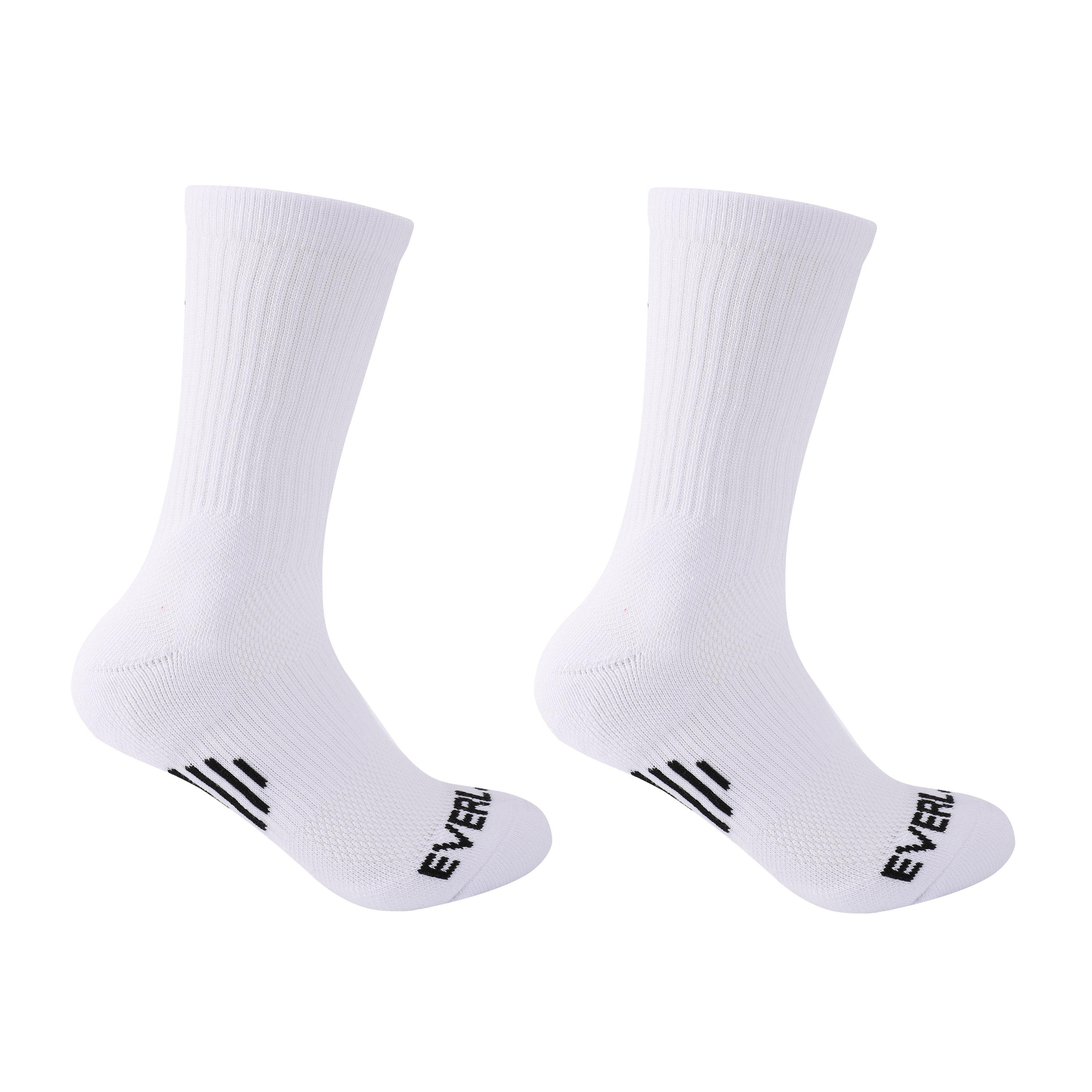 Weiß - Everlast - Kids' Basketball Crew Socks - 1