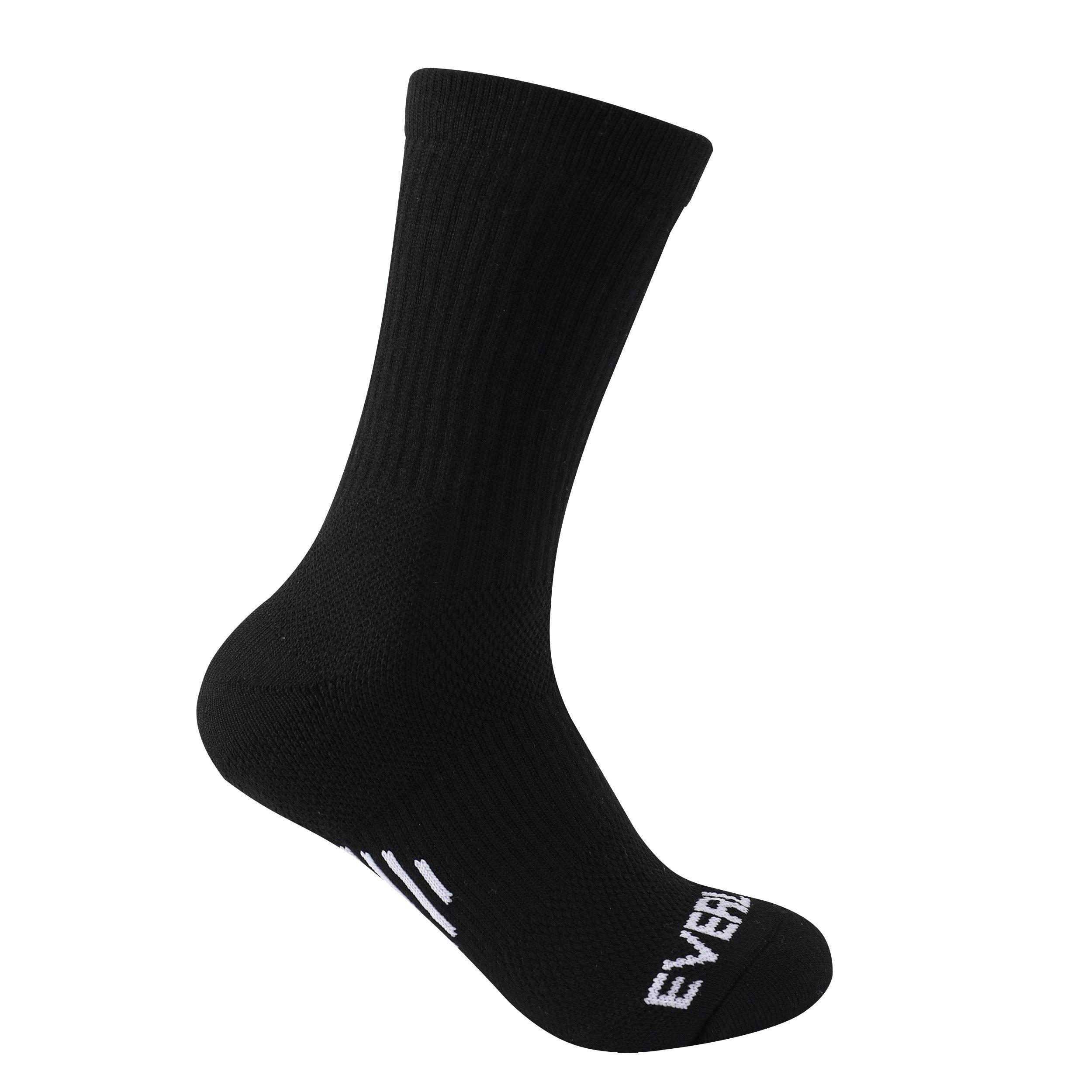 Black - Everlast - Kids' Basketball Crew Socks - 2