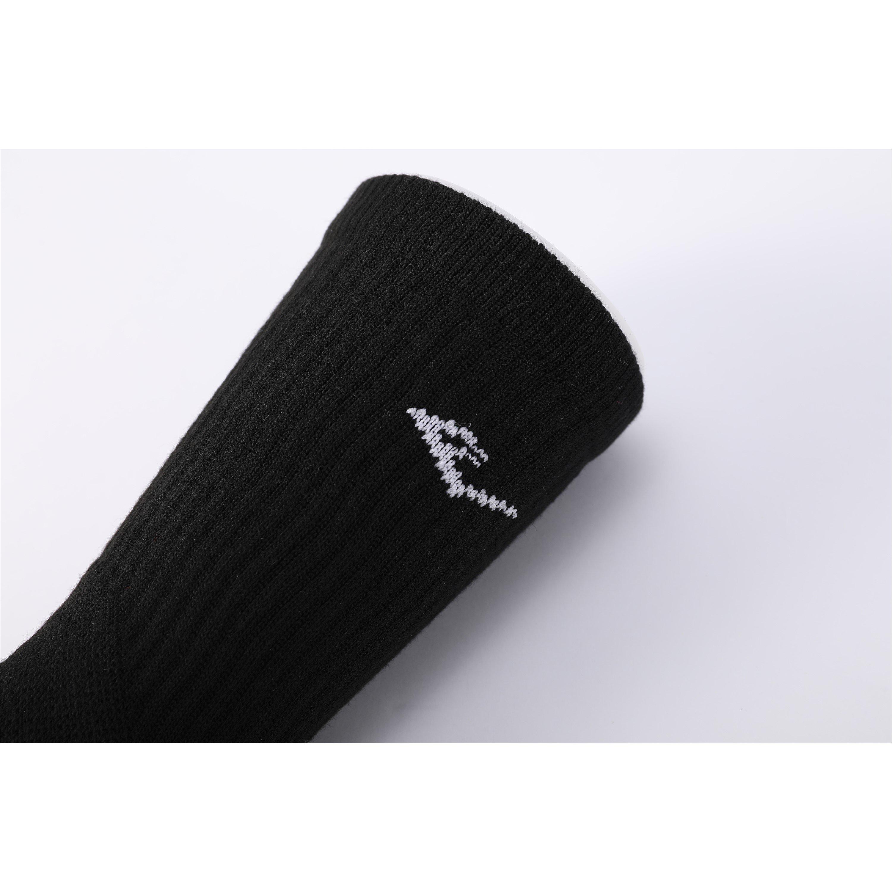 Black - Everlast - Kids' Basketball Crew Socks - 6