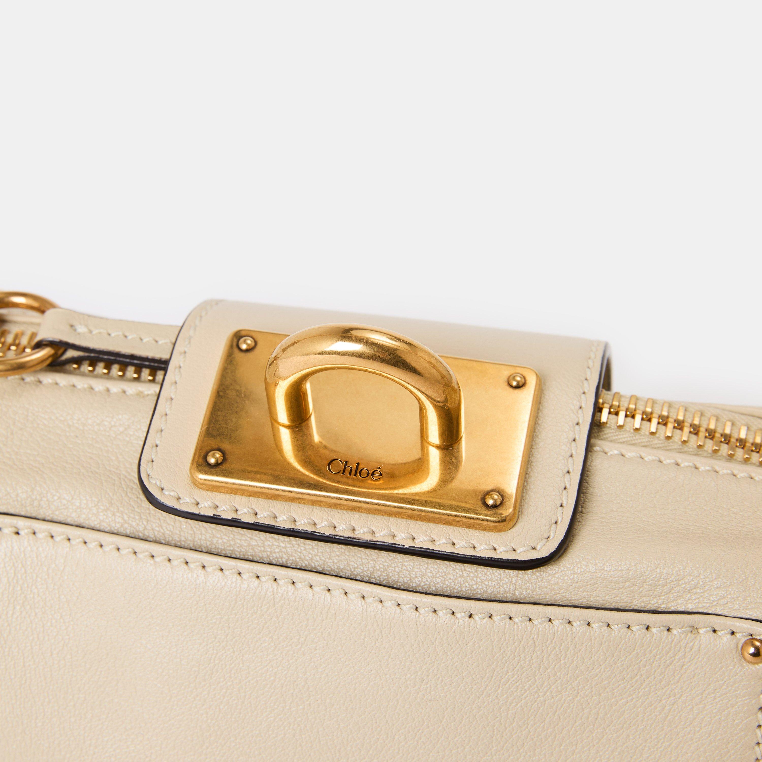 Cloudy Cream - Chloe - Womens Small Paddington Bag - 4