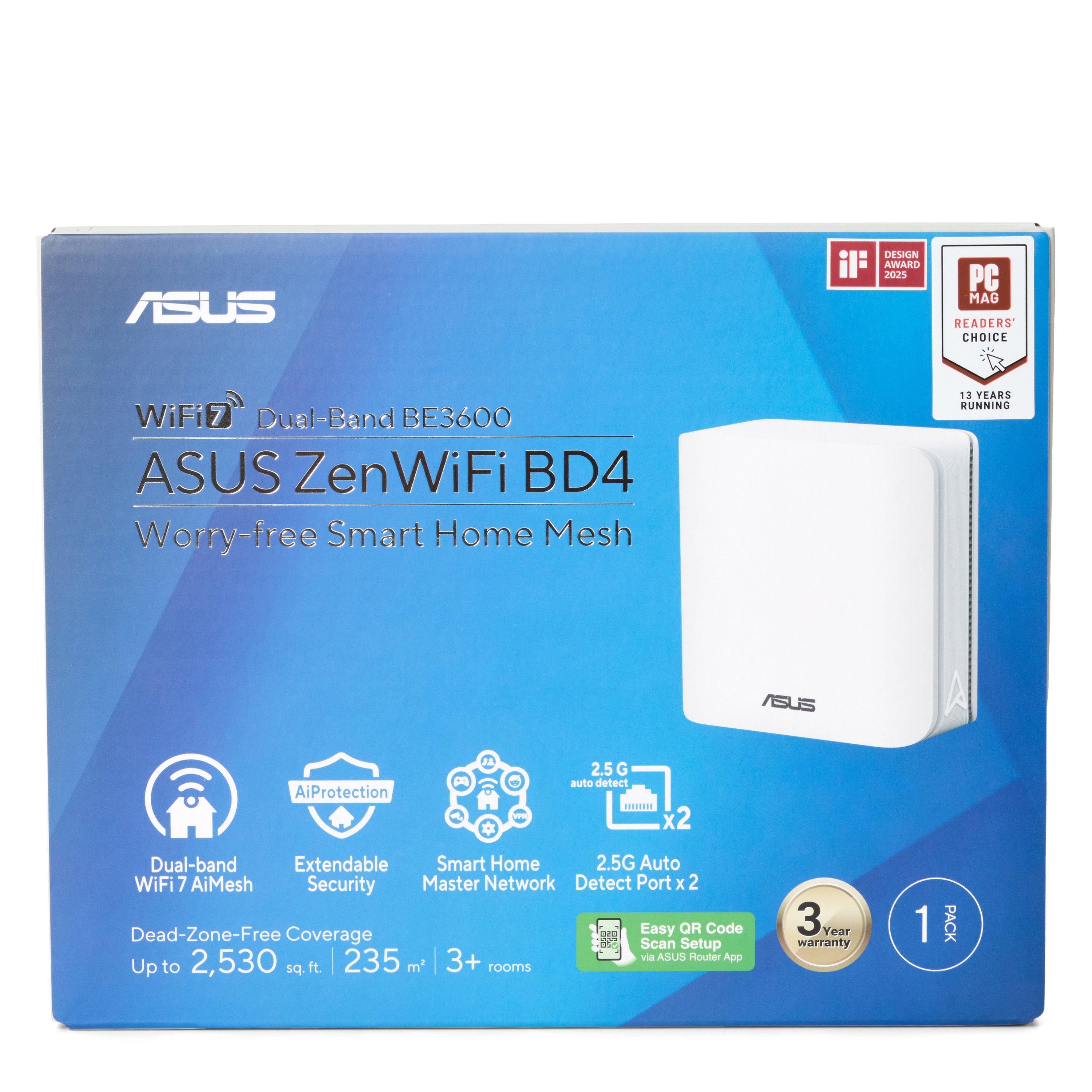 ASUS | ZenWiFi BD4 Dual-band WiFi 7 AiMesh Extendable Router | Sports ...