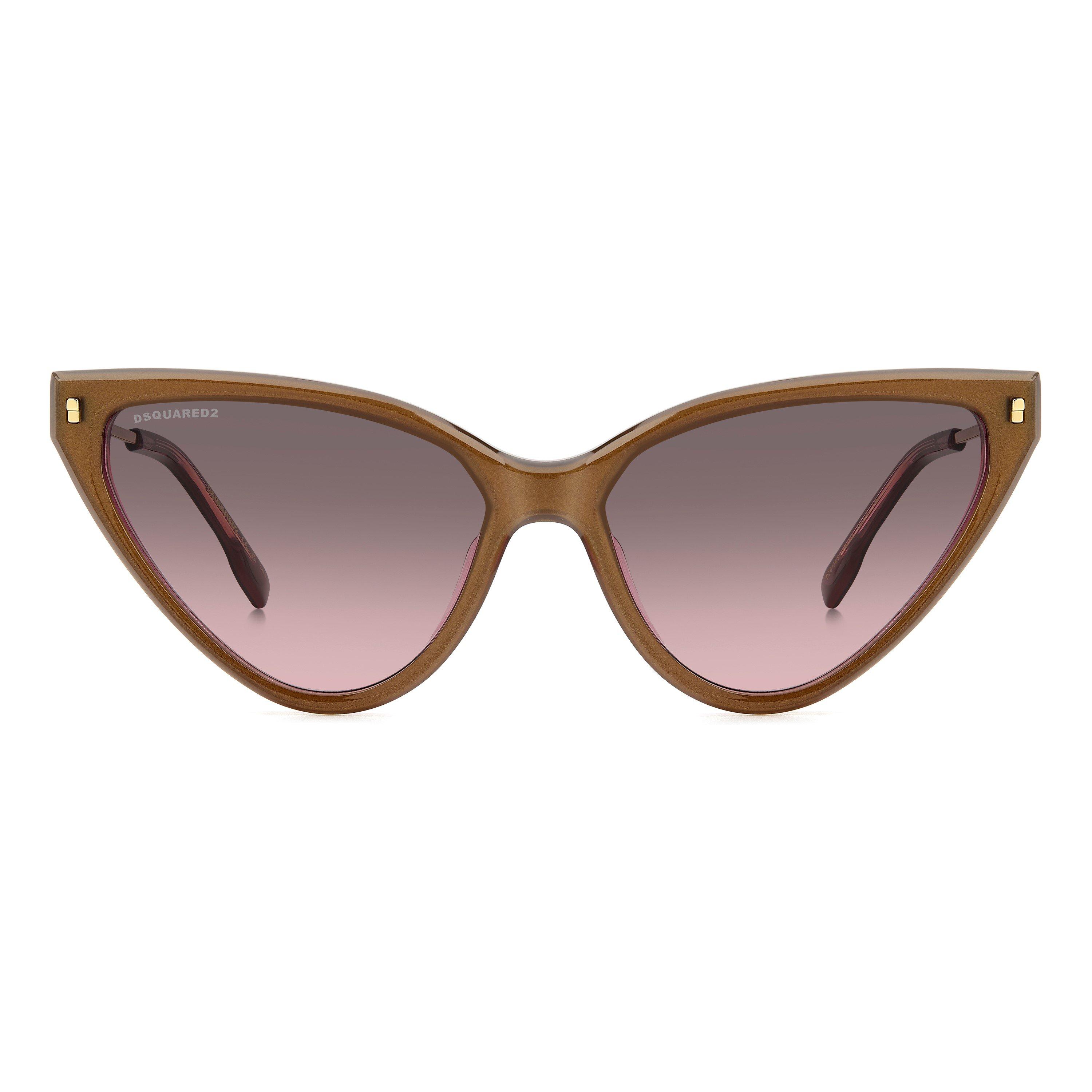 Brown - DSquared2 - Women's Cat Eye Sunglasses - 2