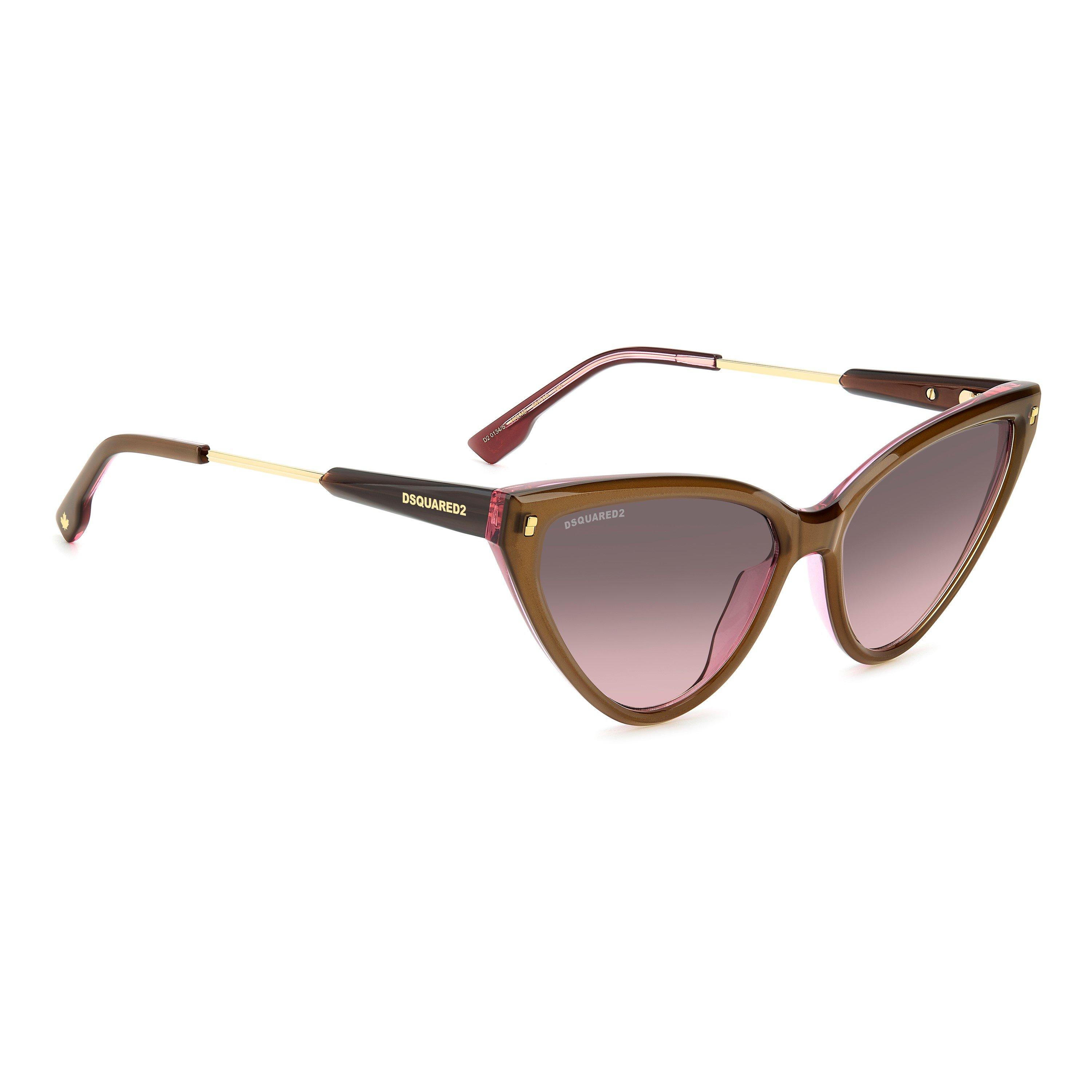 Brown - DSquared2 - Women's Cat Eye Sunglasses - 3