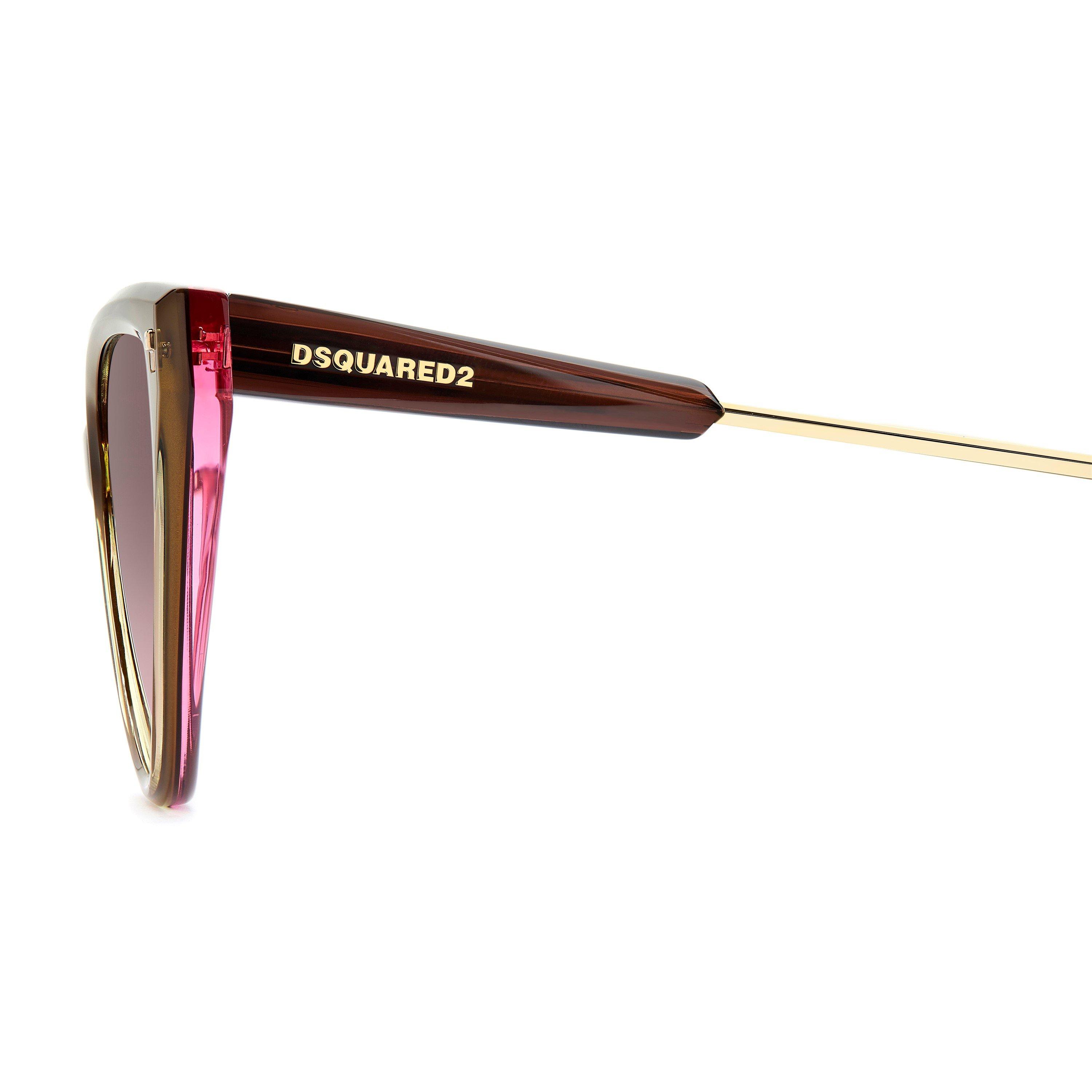 Brown - DSquared2 - Women's Cat Eye Sunglasses - 4