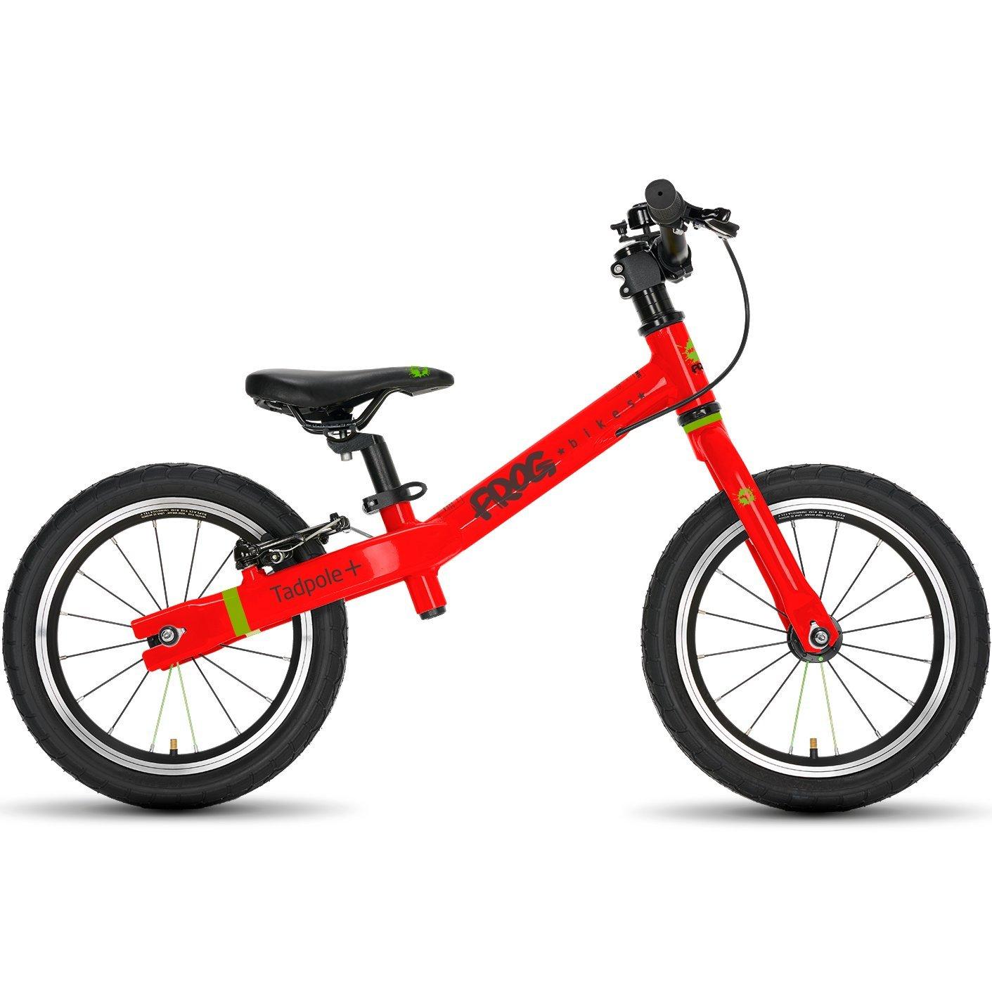 Red - Frog - Frog Tadpole Plus 14 Inch Balance Bike