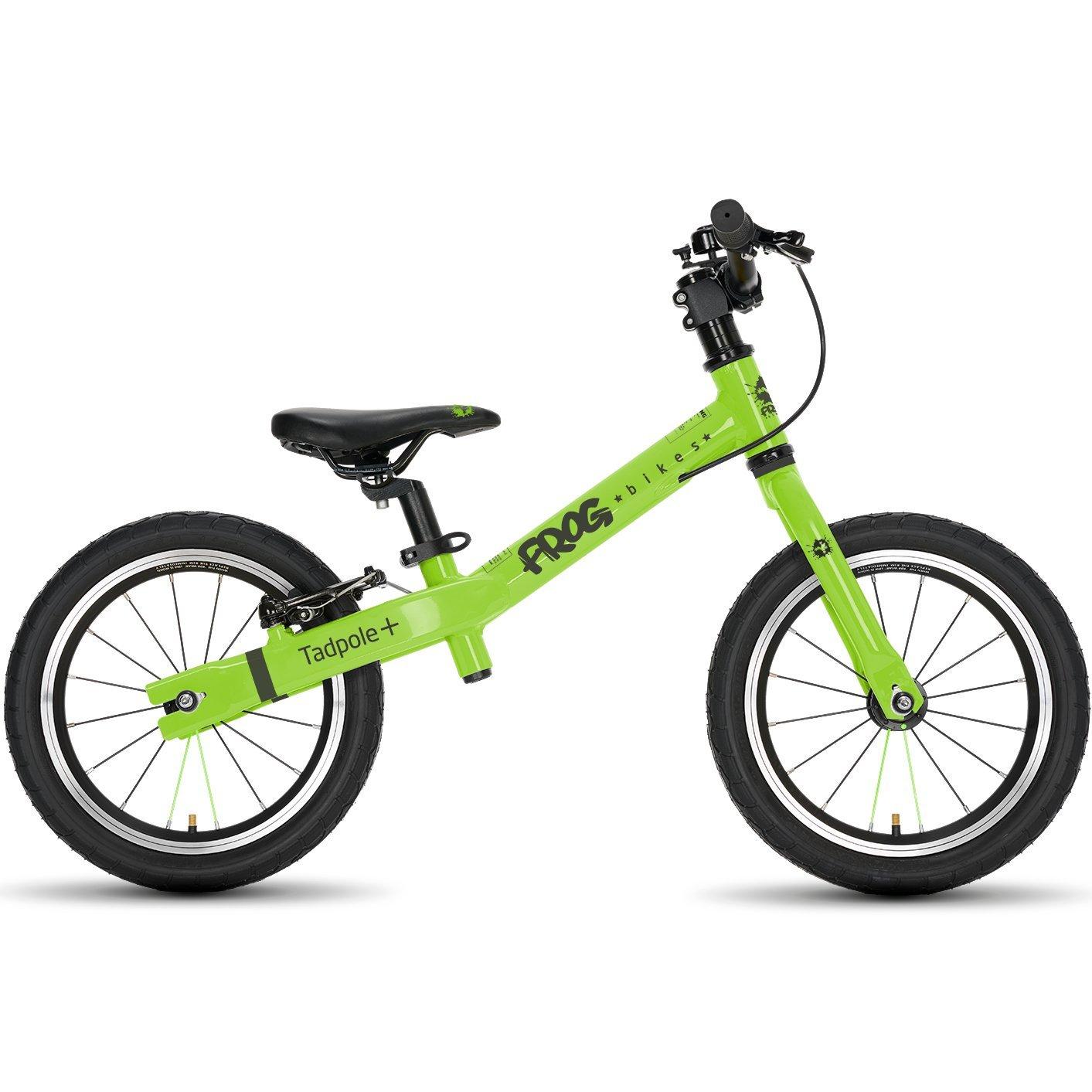 Frog  Kids Tadpole Plus 14 Inch Balance Bike - Green