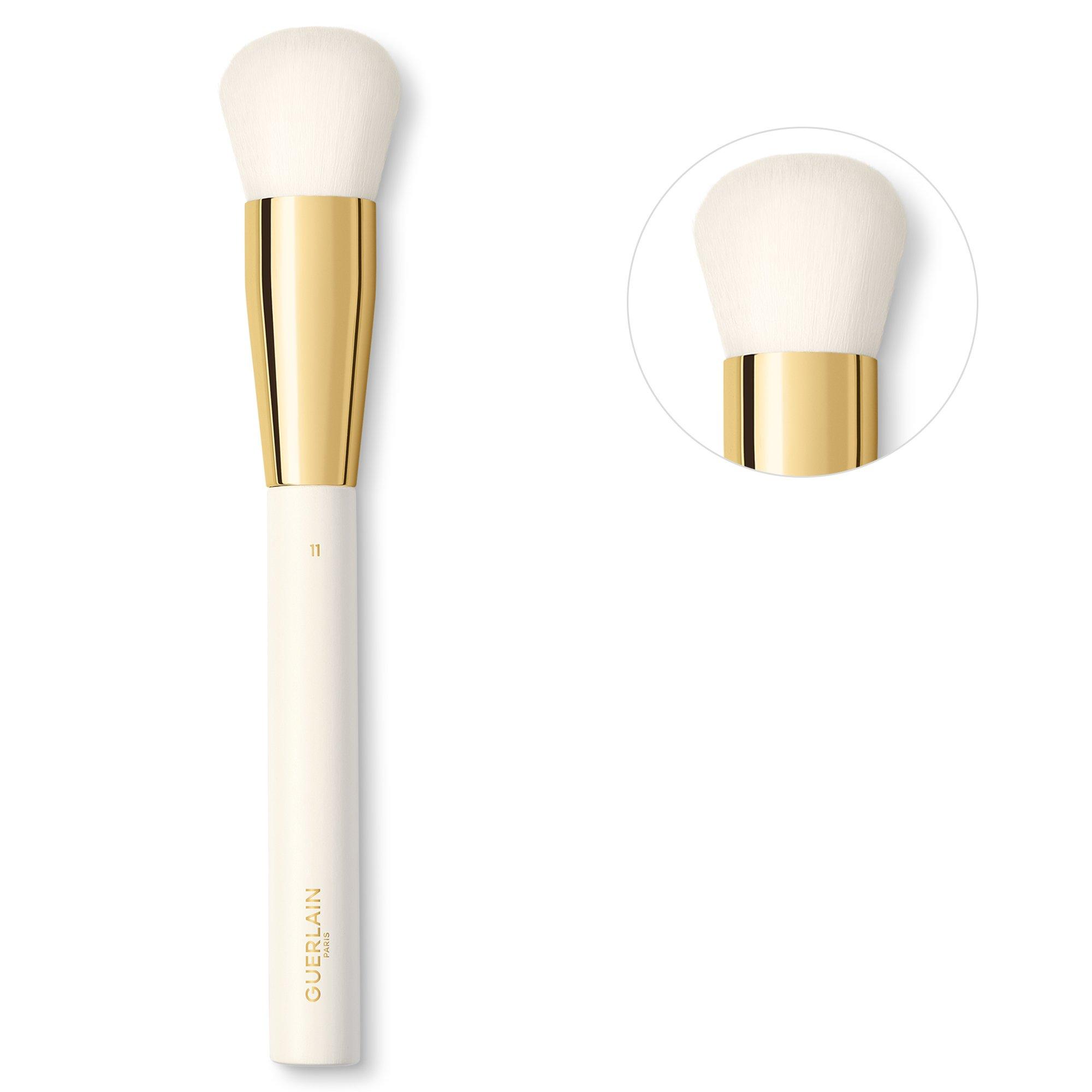 Clear - Guerlain - FLUID & POWDER FOUNDATION BRUSH N°11 Face Brush - 1